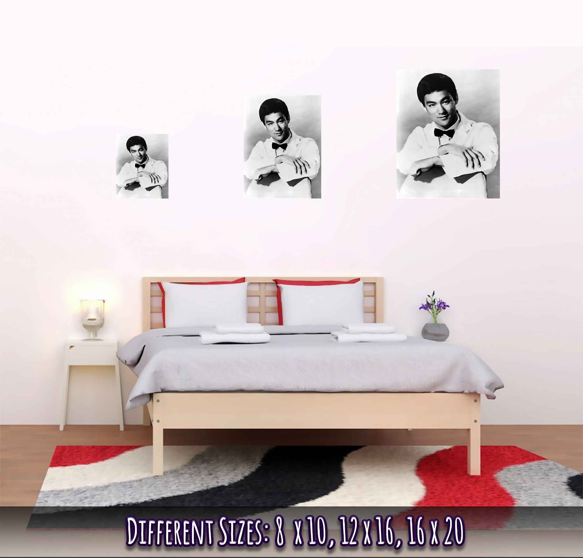 Bruce Lee As Kato Poster Vintage Photo Portrait - Bruce Lee Print 1967 - WallArtPrints4U