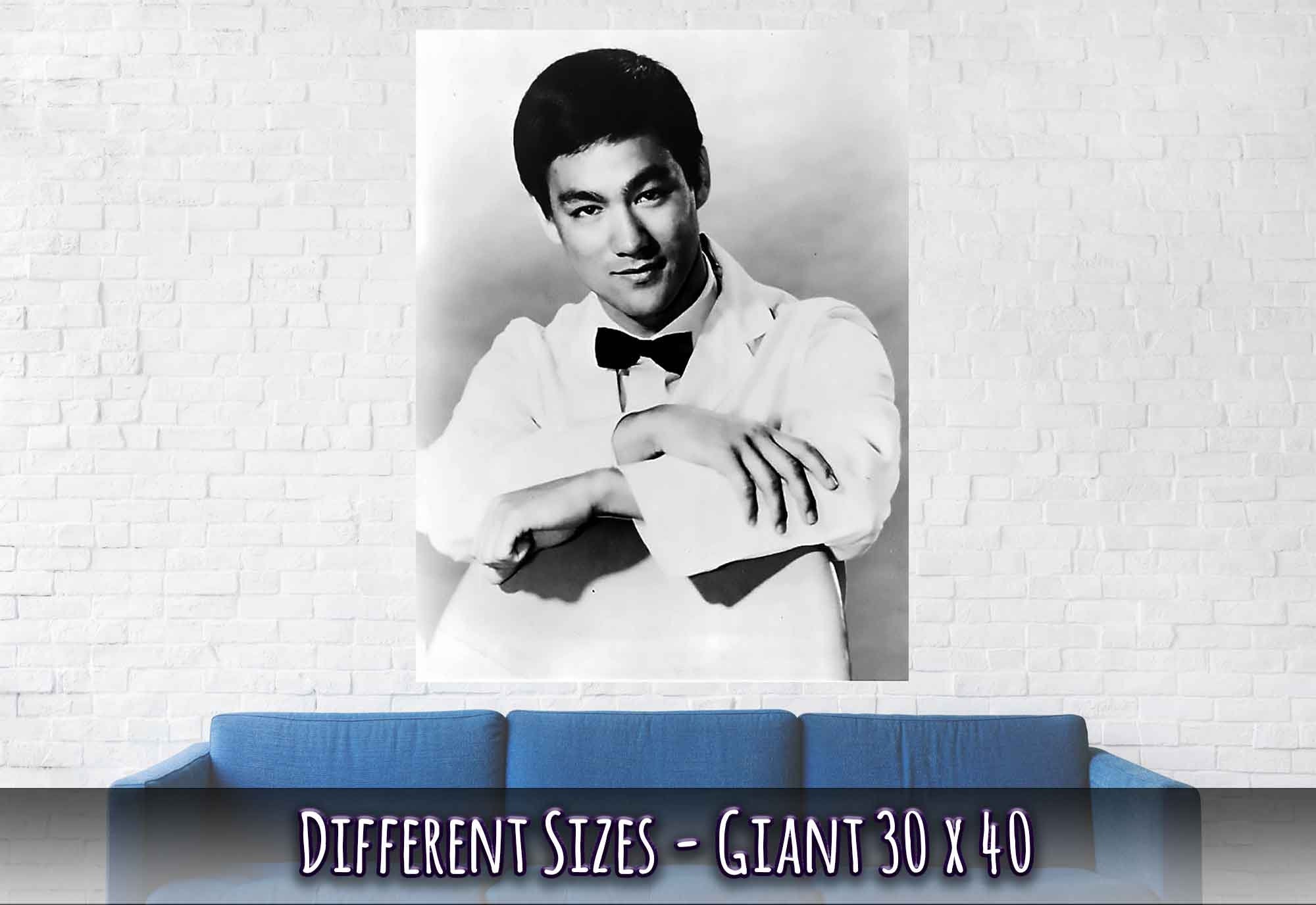 Bruce Lee As Kato Poster Vintage Photo Portrait - Bruce Lee Print 1967 - WallArtPrints4U