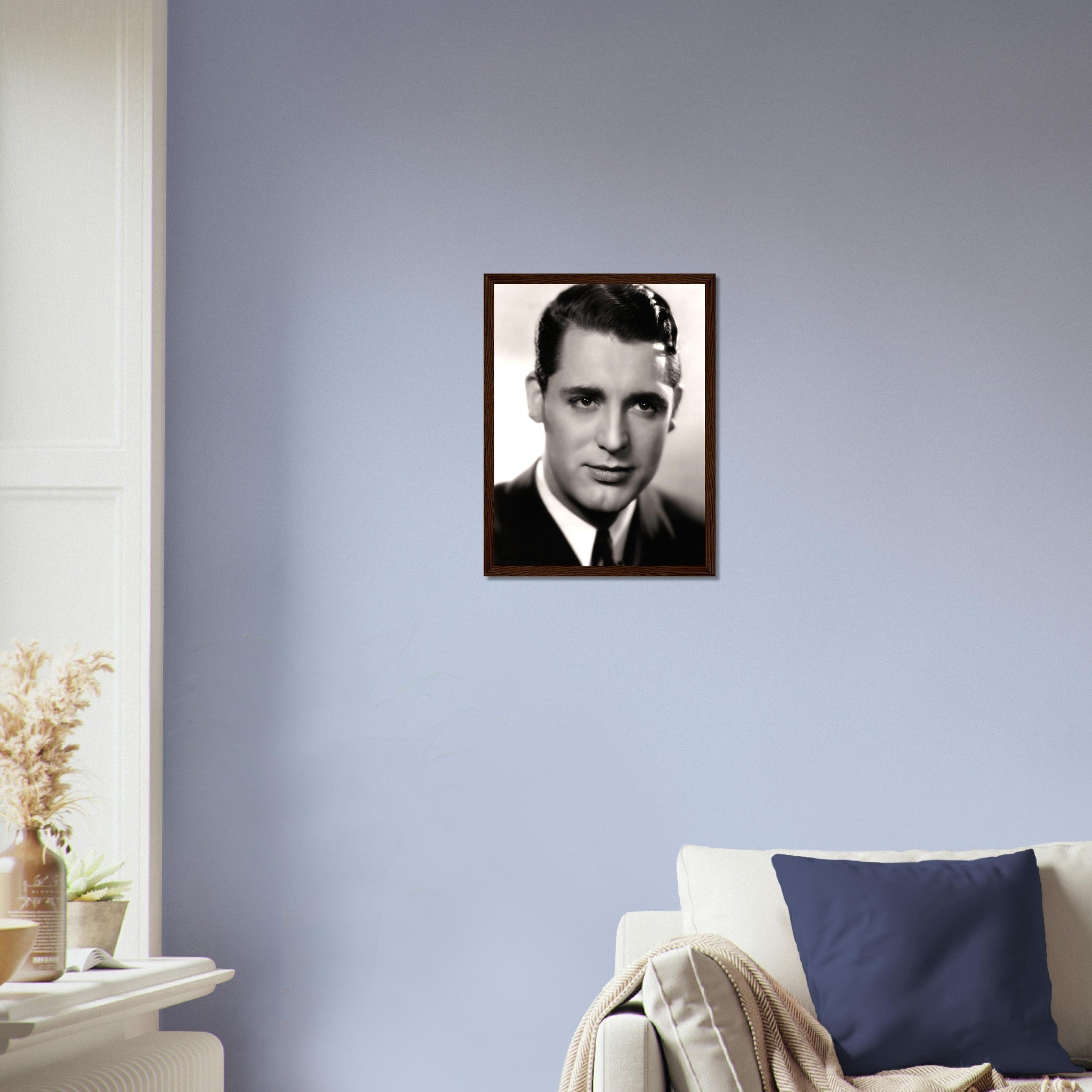 Cary Grant Framed, Young Chin Dimple, Vintage Photo, Cary Grant Framed Print, Silver Screen Star - WallArtPrints4U