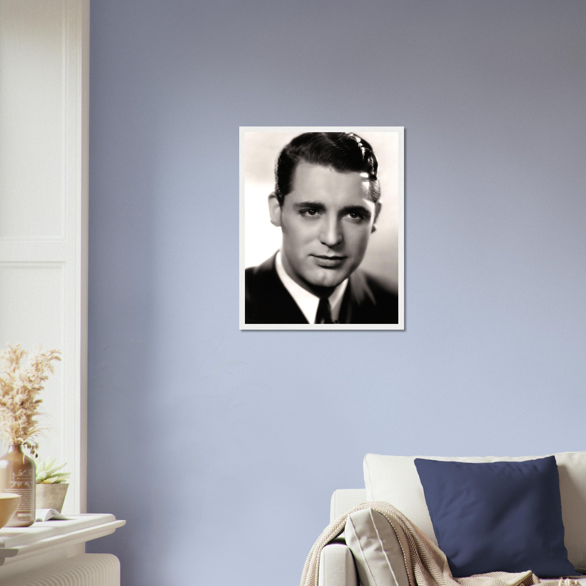 Cary Grant Framed, Young Chin Dimple, Vintage Photo, Cary Grant Framed Print, Silver Screen Star - WallArtPrints4U