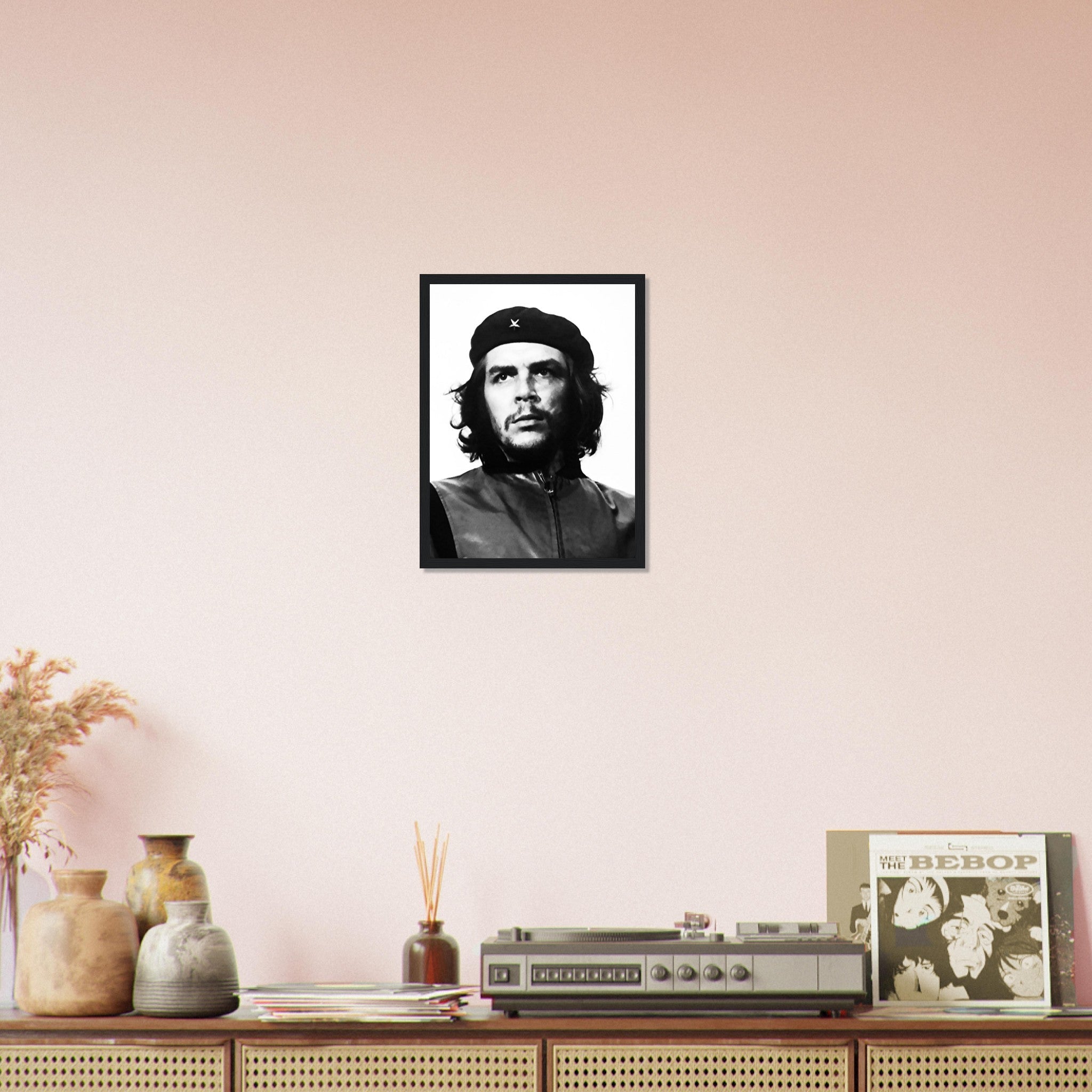 Che Guevara Framed, Famous Photo Framed Print From 1960, Vintage Wall Art - Guerillero Heroico - Cuban Revolutionary - WallArtPrints4U