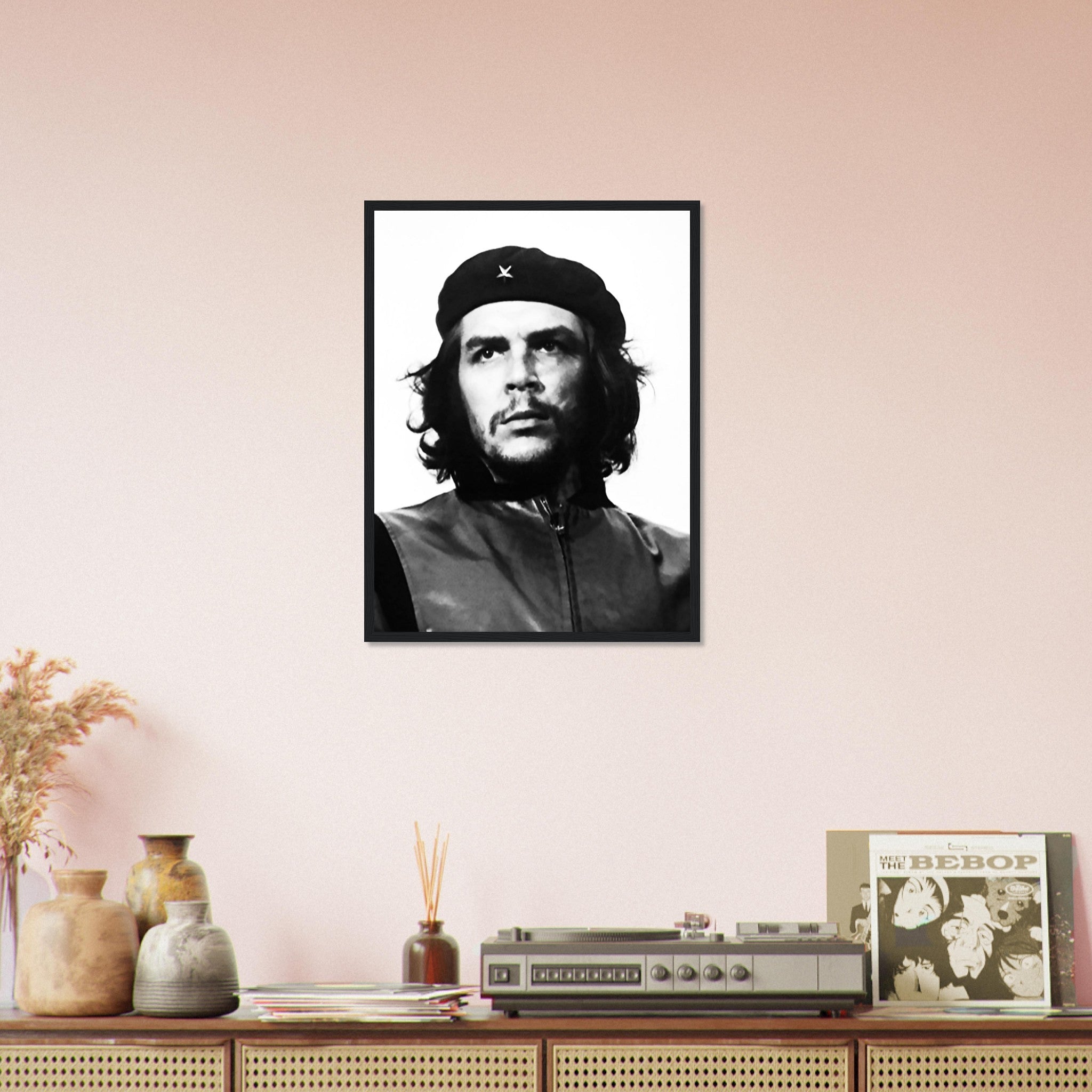 Che Guevara Framed, Famous Photo Framed Print From 1960, Vintage Wall Art - Guerillero Heroico - Cuban Revolutionary - WallArtPrints4U