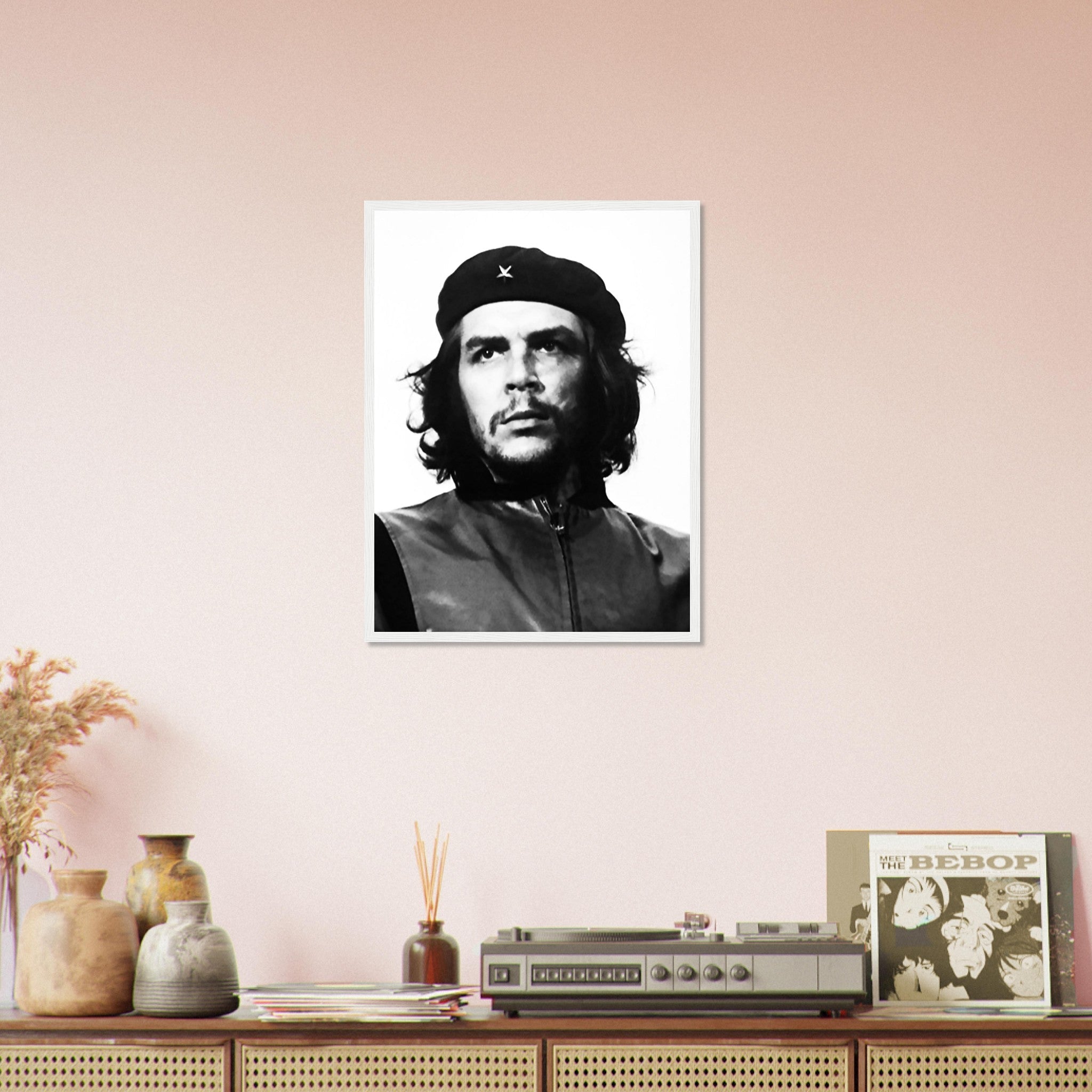 Che Guevara Framed, Famous Photo Framed Print From 1960, Vintage Wall Art - Guerillero Heroico - Cuban Revolutionary - WallArtPrints4U