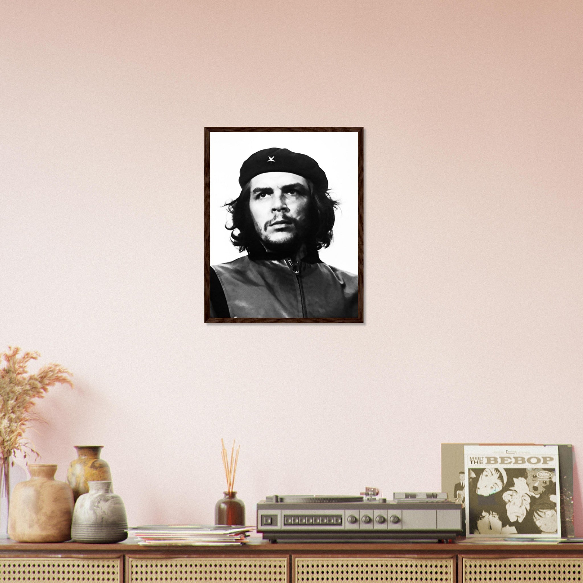 Che Guevara Framed, Famous Photo Framed Print From 1960, Vintage Wall Art - Guerillero Heroico - Cuban Revolutionary - WallArtPrints4U