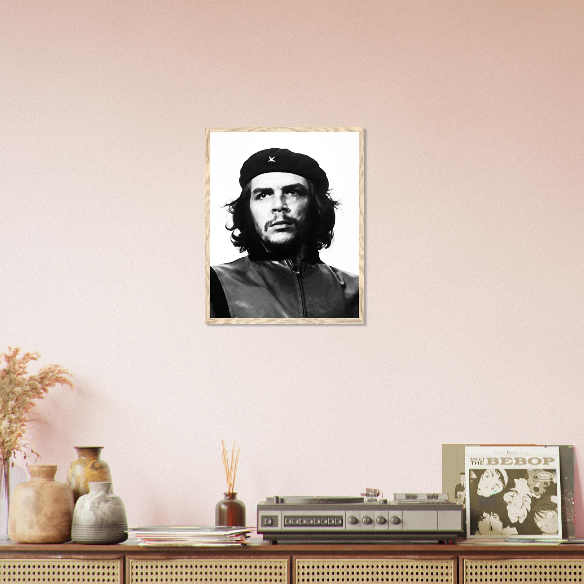 Che Guevara Framed, Famous Photo Framed Print From 1960, Vintage Wall Art - Guerillero Heroico - Cuban Revolutionary - WallArtPrints4U