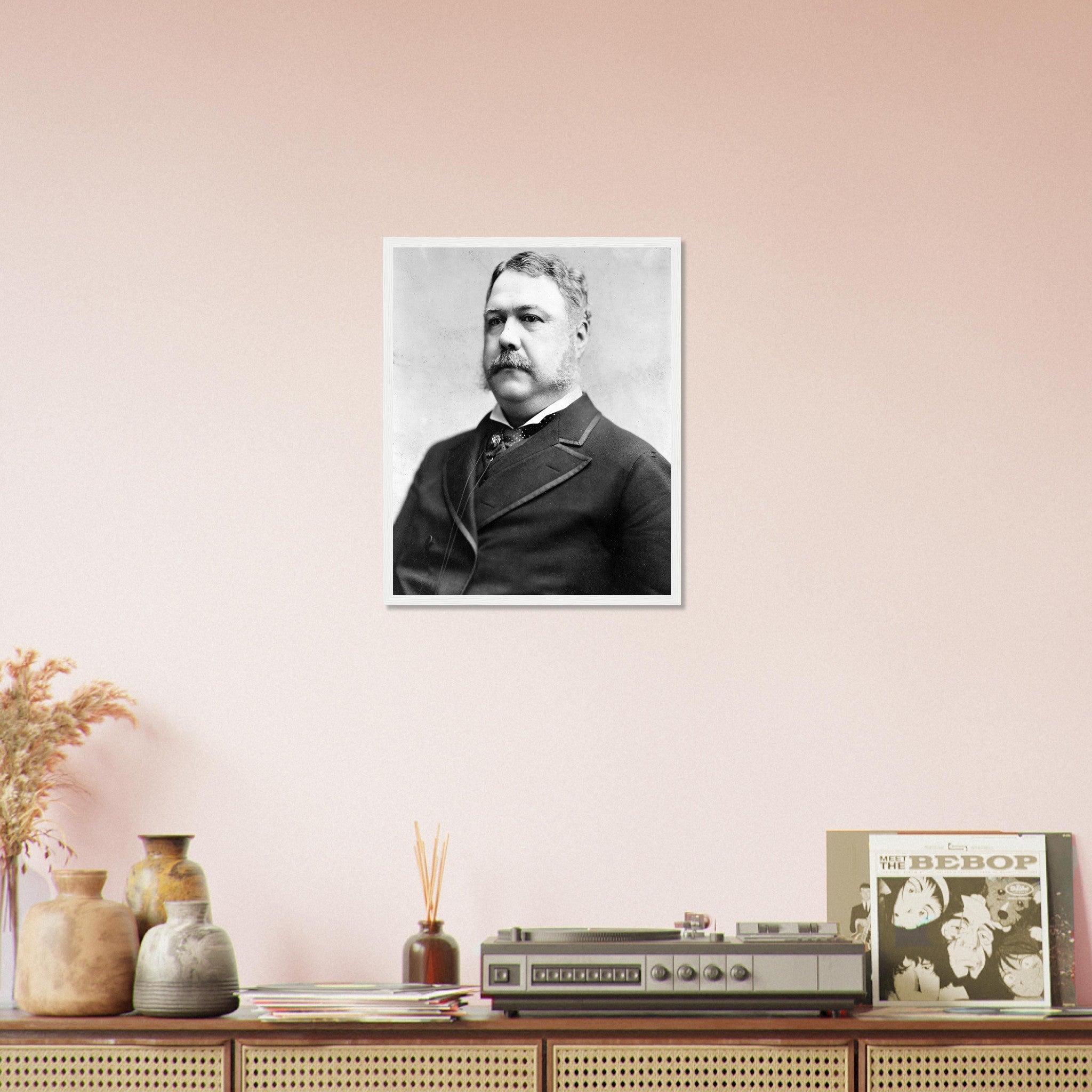 Chester Arthur Framed, 21st President Of Usa, Vintage Photo Portrait - Chester Arthur Framed Print - WallArtPrints4U
