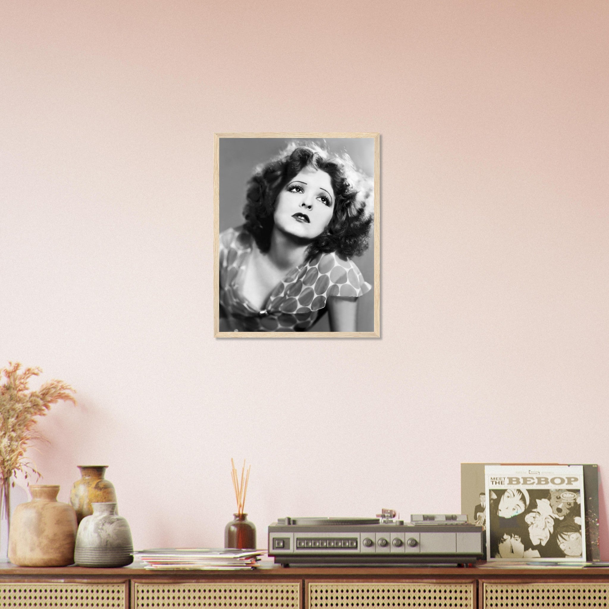 Clara Bow Framed, The It Girl, Sex Symbol 1920s Vintage Photo - Iconic Clara Bow Framed Print - Hollywood Silver Screen Star - WallArtPrints4U