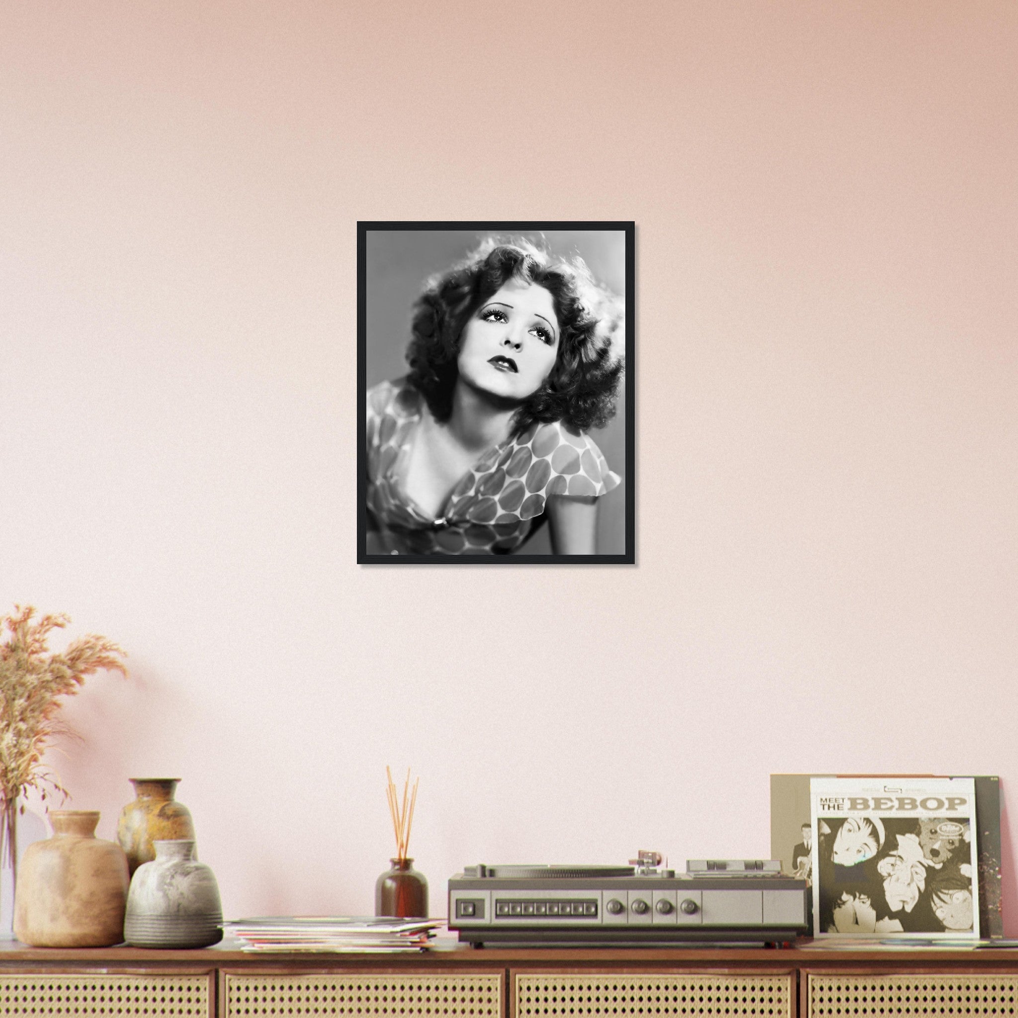 Clara Bow Framed, The It Girl, Sex Symbol 1920s Vintage Photo - Iconic Clara Bow Framed Print - Hollywood Silver Screen Star - WallArtPrints4U