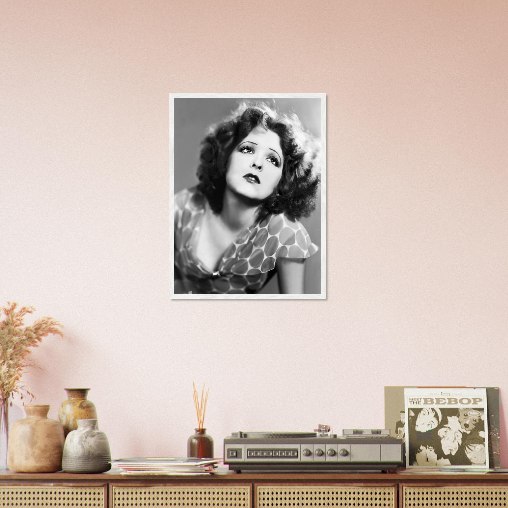 Clara Bow Framed, The It Girl, Sex Symbol 1920s Vintage Photo - Iconic Clara Bow Framed Print - Hollywood Silver Screen Star - WallArtPrints4U