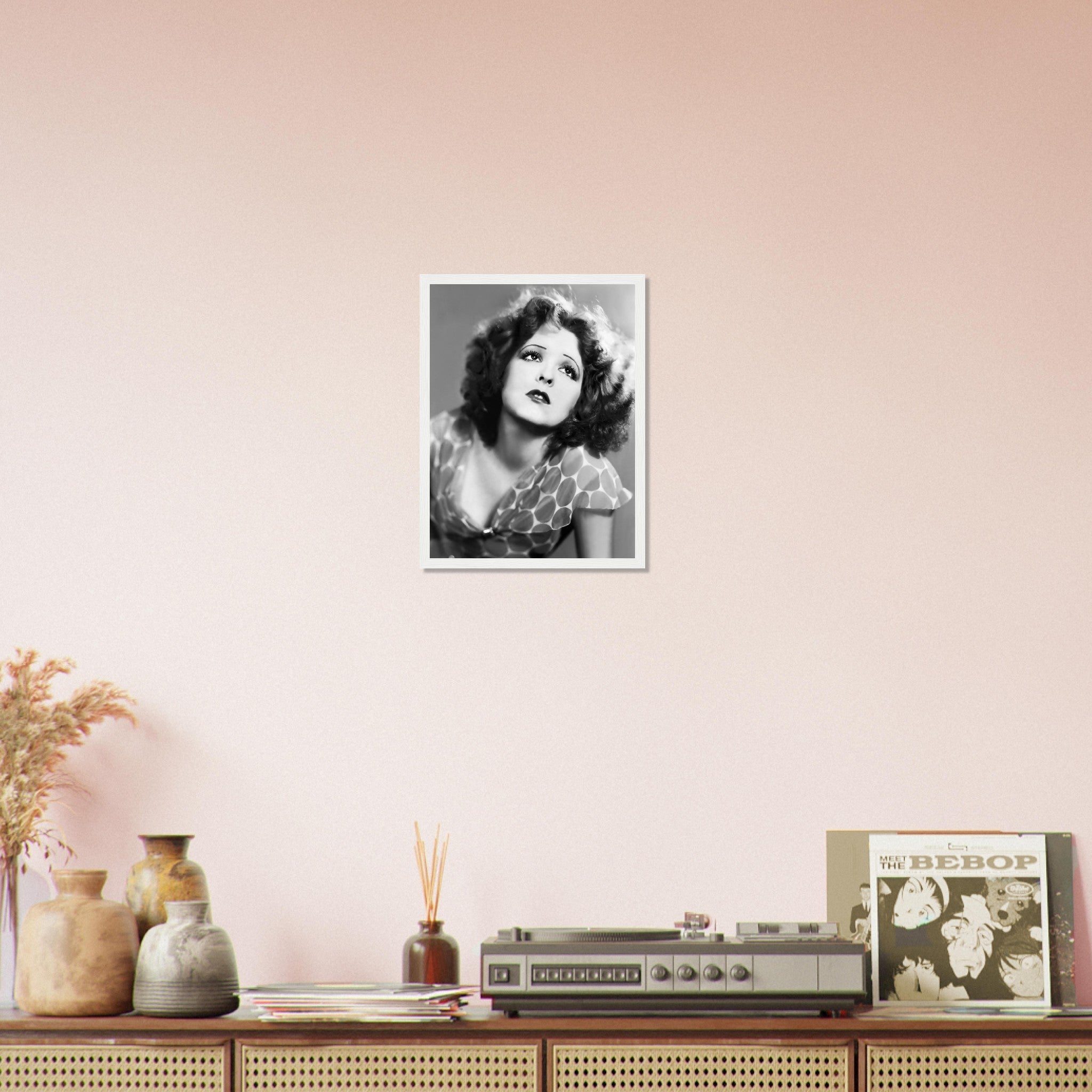 Clara Bow Framed, The It Girl, Sex Symbol 1920s Vintage Photo - Iconic Clara Bow Framed Print - Hollywood Silver Screen Star - WallArtPrints4U