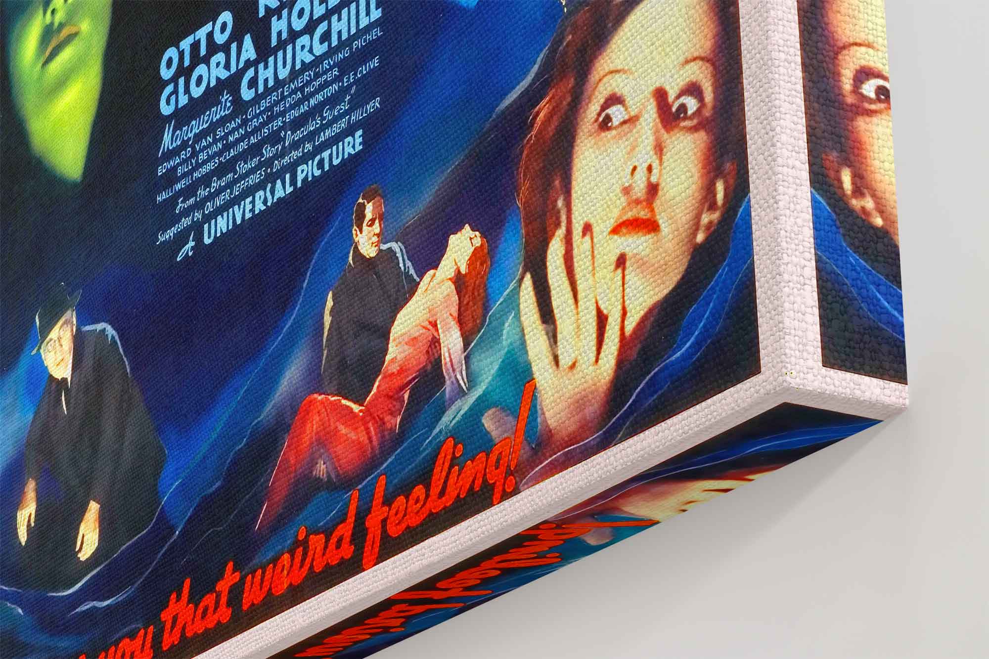 Dracula'S Daughter Canvas, Vintage Horror Movie Canvas 1936 Canvas Film Art - Gloria Holden, Otto Kruger - WallArtPrints4U