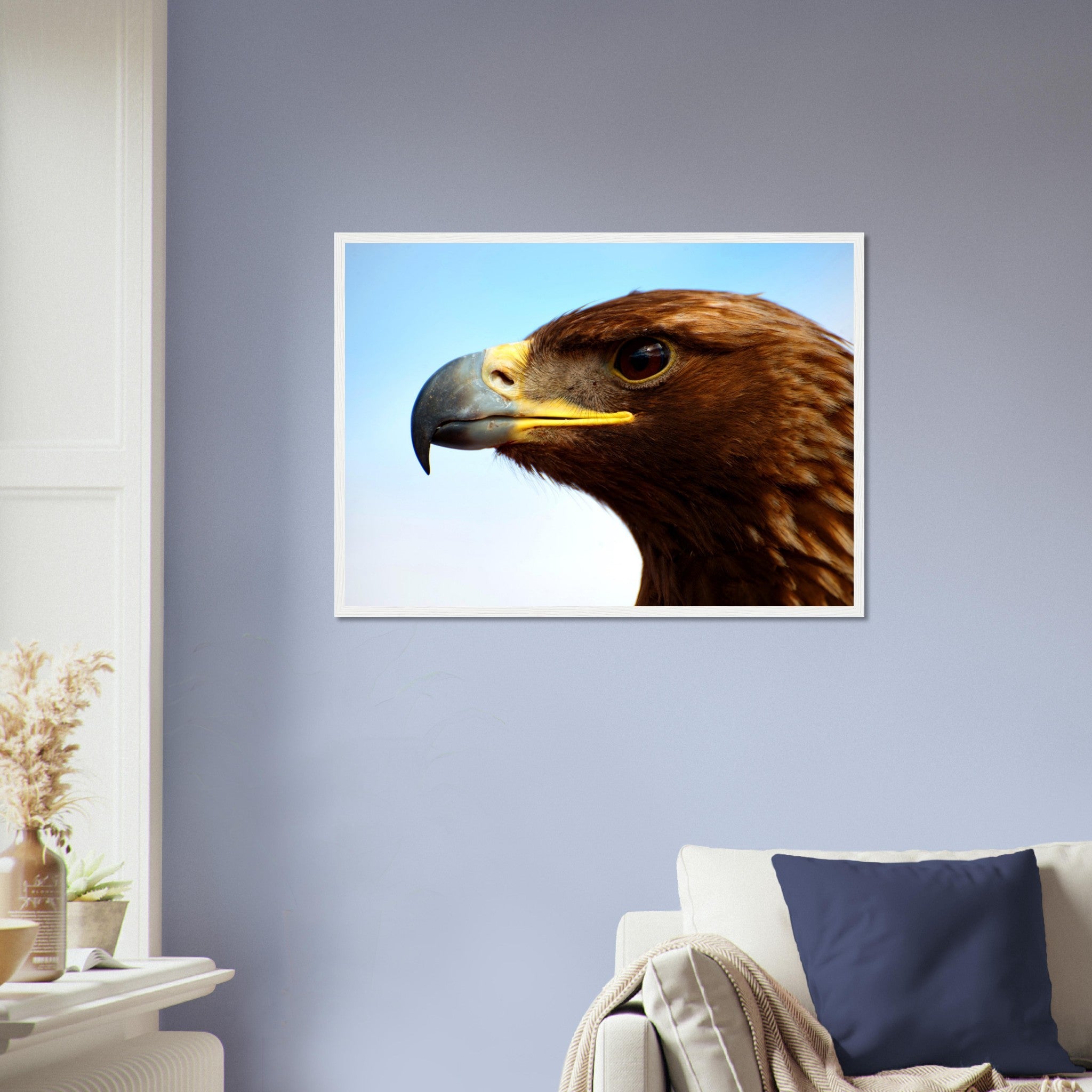 Eagle Framed, Golden Eagle Framed Print Bird Of Prey Framed - WallArtPrints4U