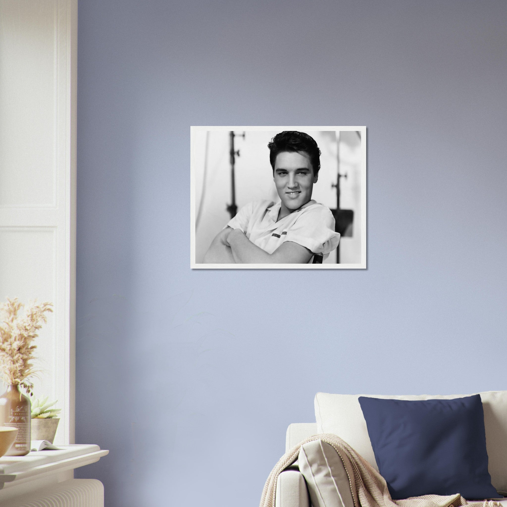 Elvis Presley Framed, Male Sex Symbol, Vintage Photo - Iconic Elvis Presley Framed Print - The King From 1958 - WallArtPrints4U