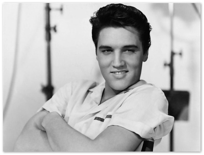 Elvis Presley Poster, Male Sex Symbol, Vintage Photo - Iconic Elvis Presley Print - The King From 1958 - WallArtPrints4U