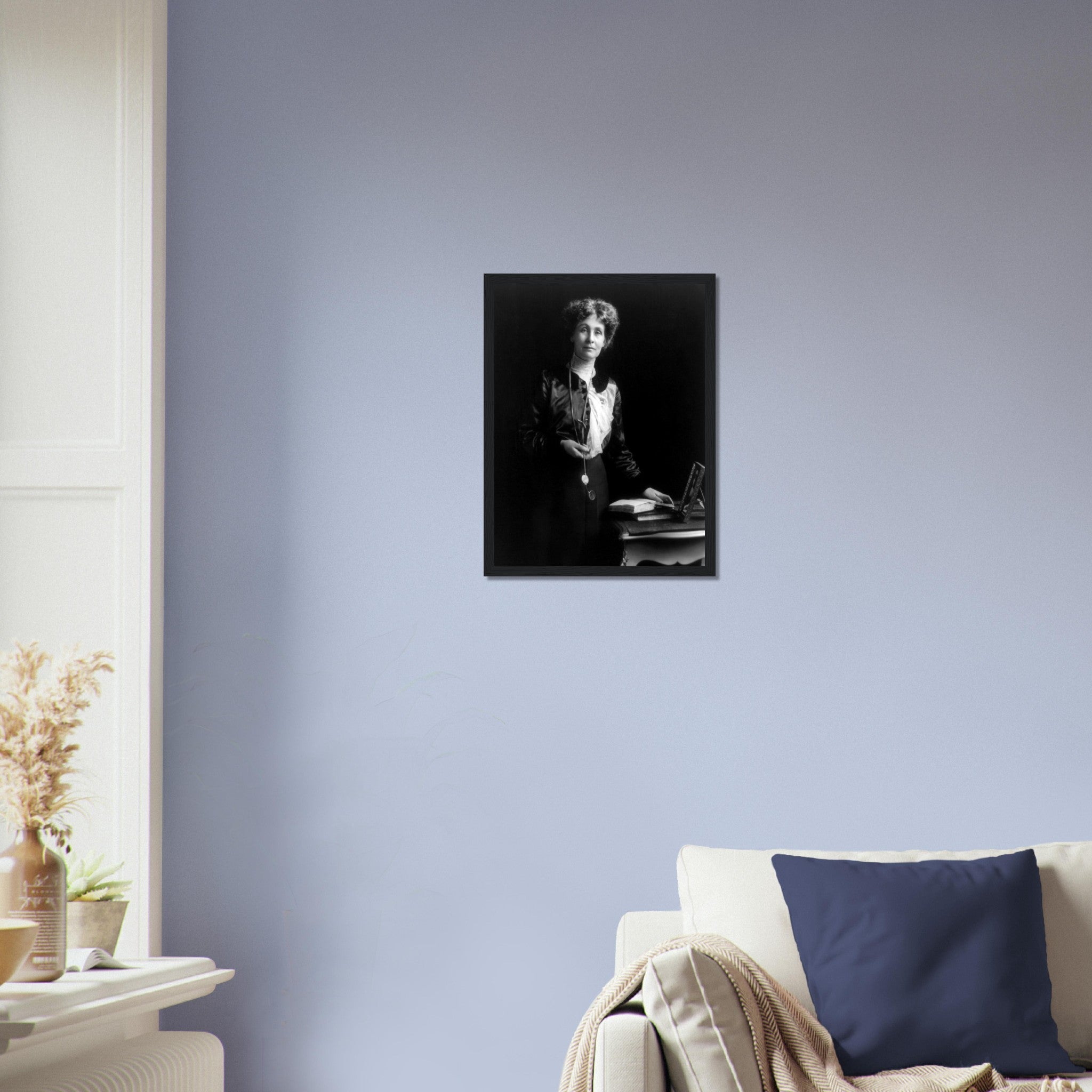 Emmeline Pankhurst Framed, Circa 1913, Vintage Photo Portrait - Emmeline Pankhurst Framed Print - WallArtPrints4U