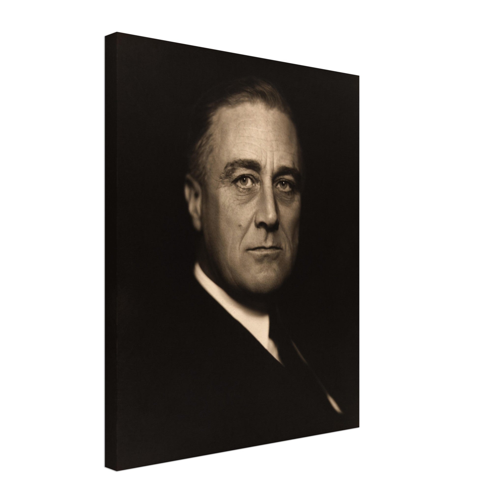 Fdr Canvas, Greatest American President Of The 20th Century, Vintage Photo - Iconic Fdr Canvas Print - 32nd Potus - WallArtPrints4U