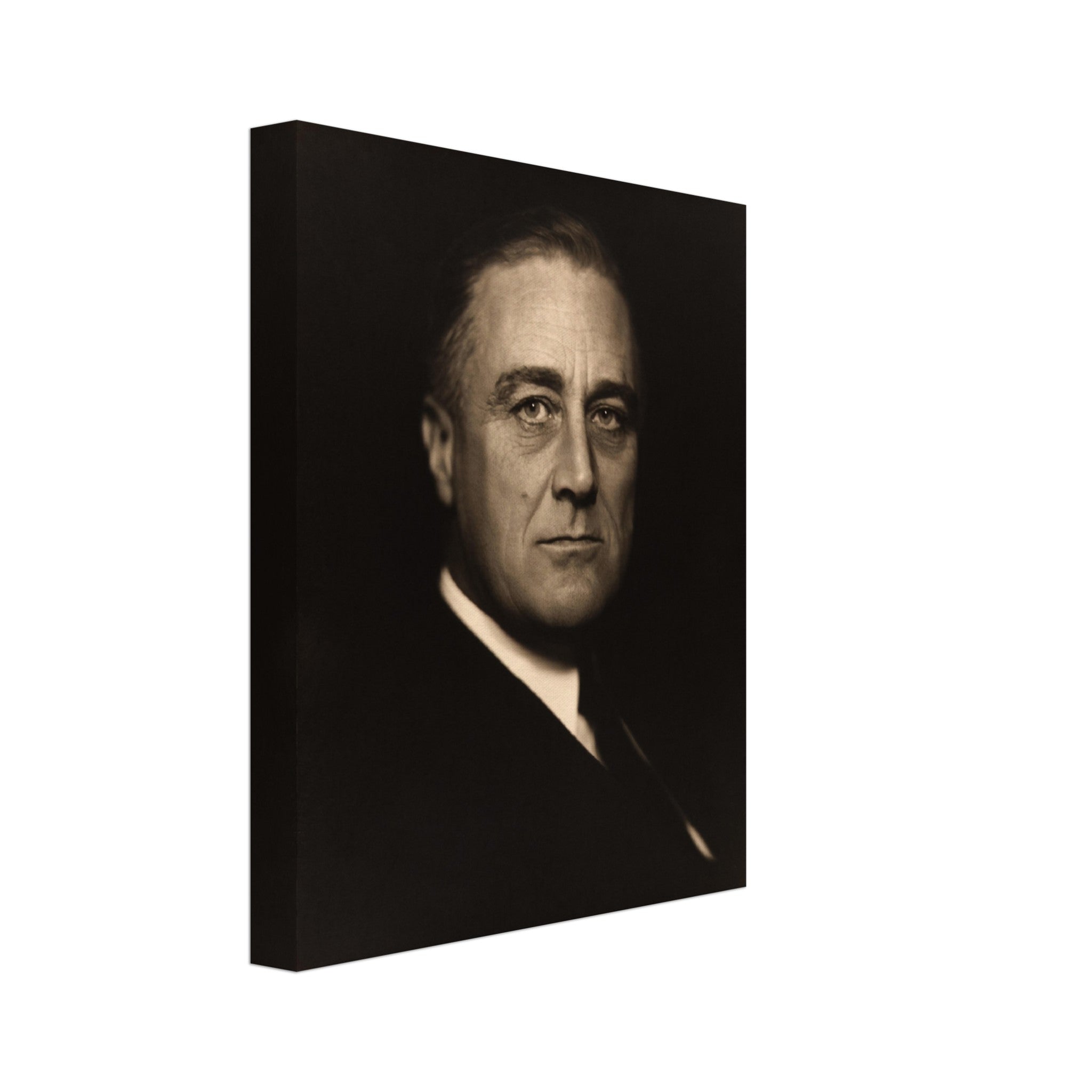 Fdr Canvas, Greatest American President Of The 20th Century, Vintage Photo - Iconic Fdr Canvas Print - 32nd Potus - WallArtPrints4U