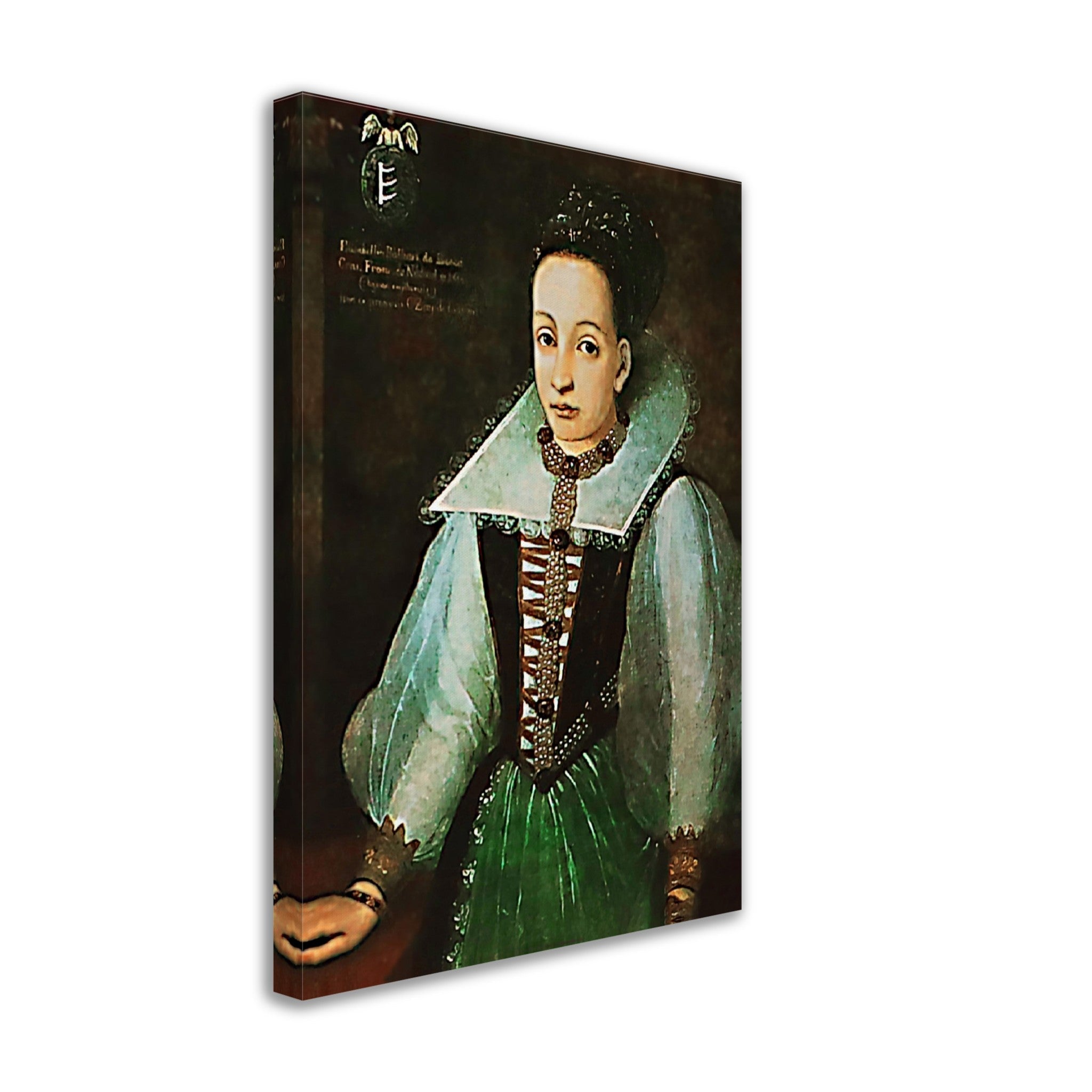 Female Serial Killer Canvas, Medieval Alzbeta Bathory Canvas Print, Most Prolific Female Murderer - Countess Dracula - WallArtPrints4U