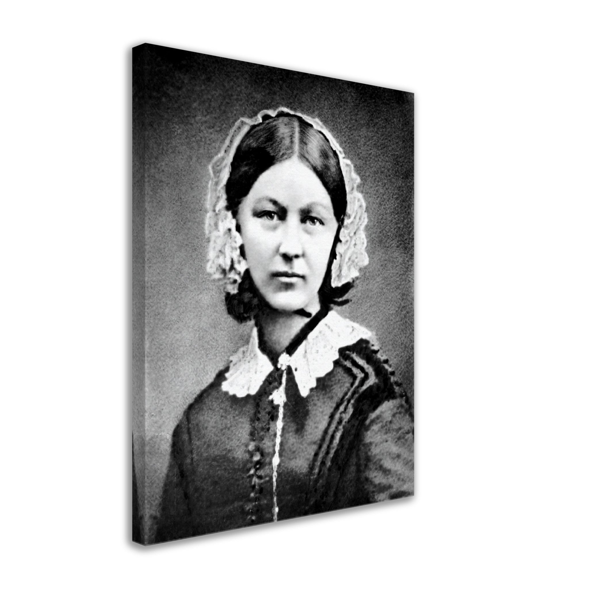 Florence Nightingale Canvas, Vintage Photo, Florence Nightingale Canvas Print 1860 - WallArtPrints4U