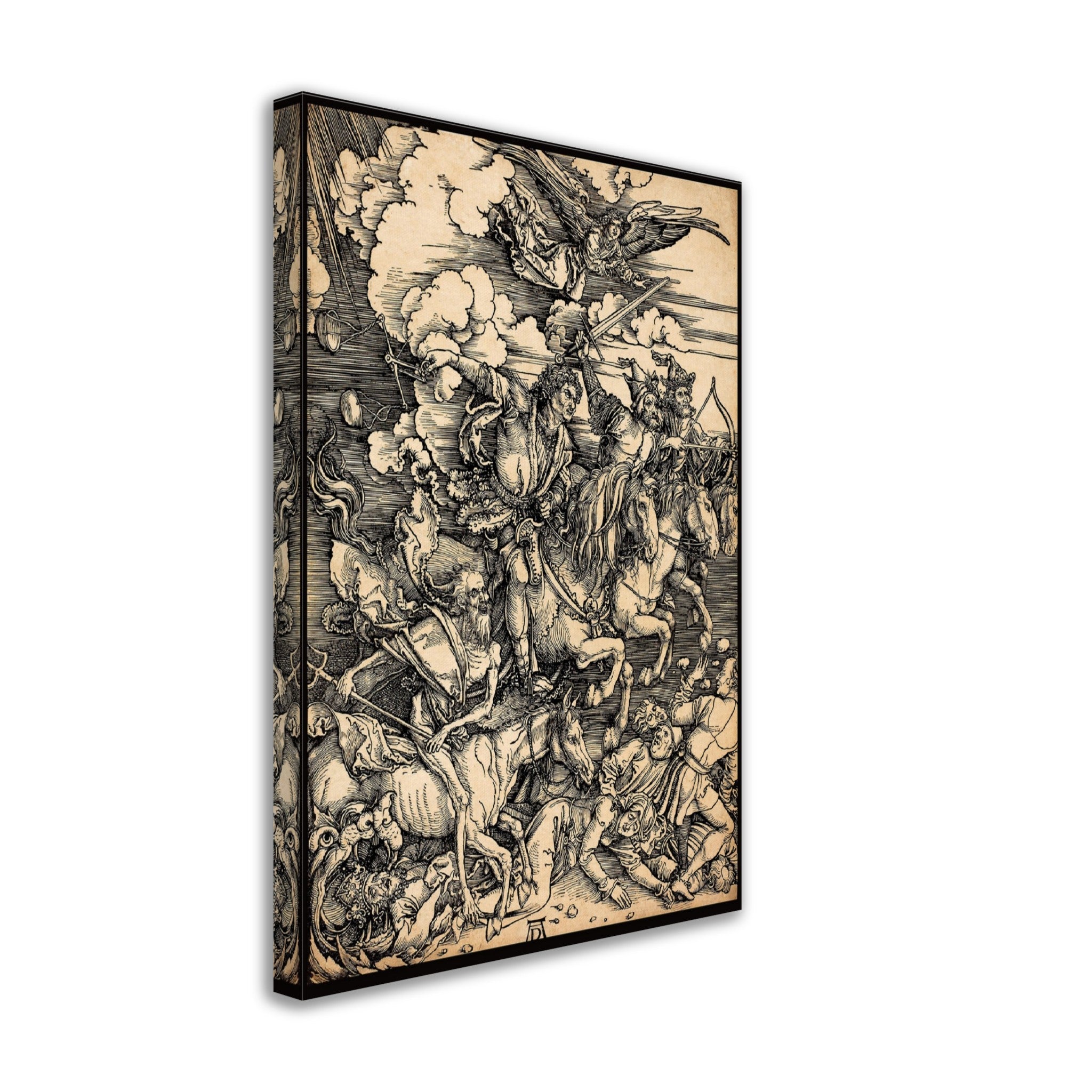 Four Horsemen Canvas - Albrecht Durer Canvas - Four Horsemen Of The Apocalypse - WallArtPrints4U