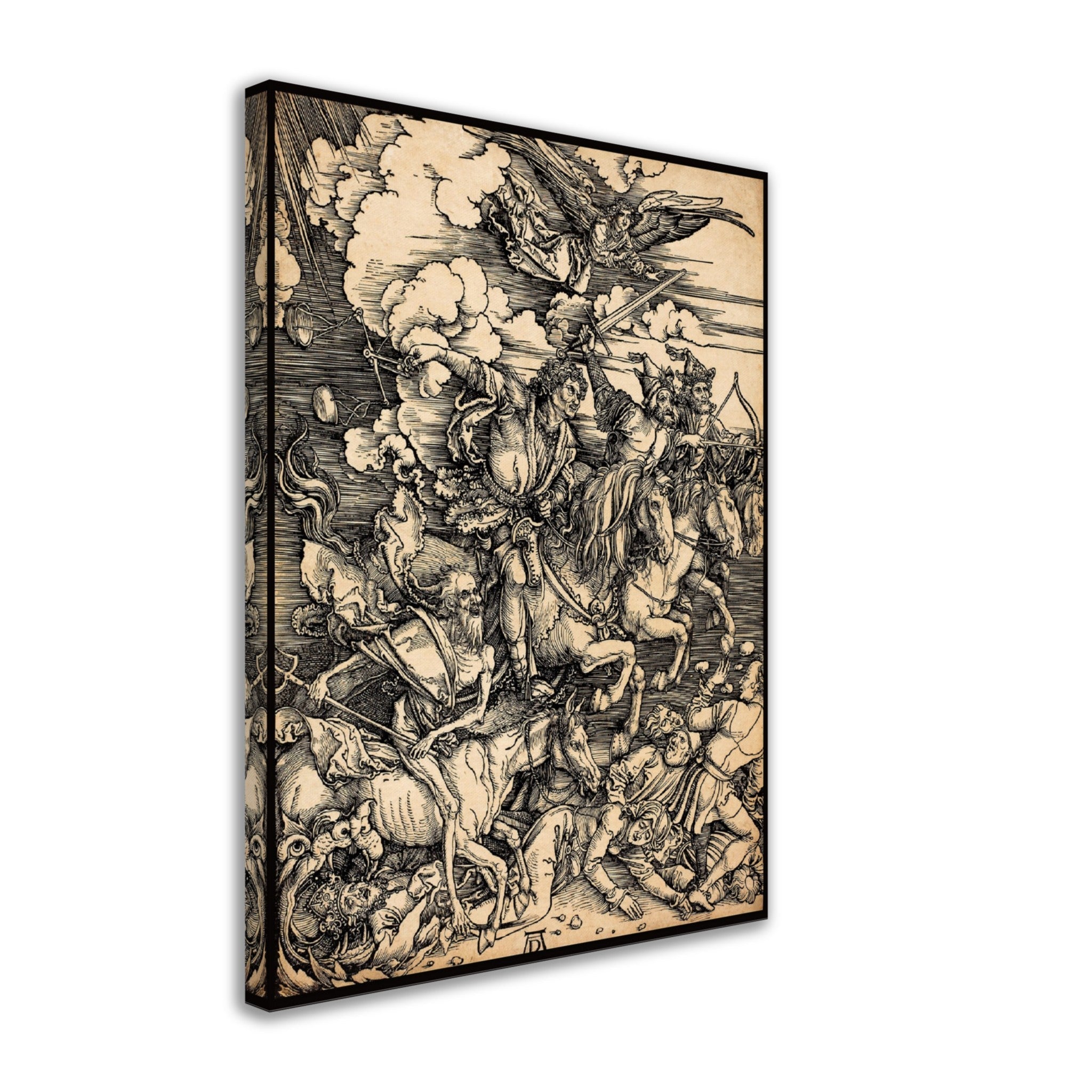Four Horsemen Canvas - Albrecht Durer Canvas - Four Horsemen Of The Apocalypse - WallArtPrints4U