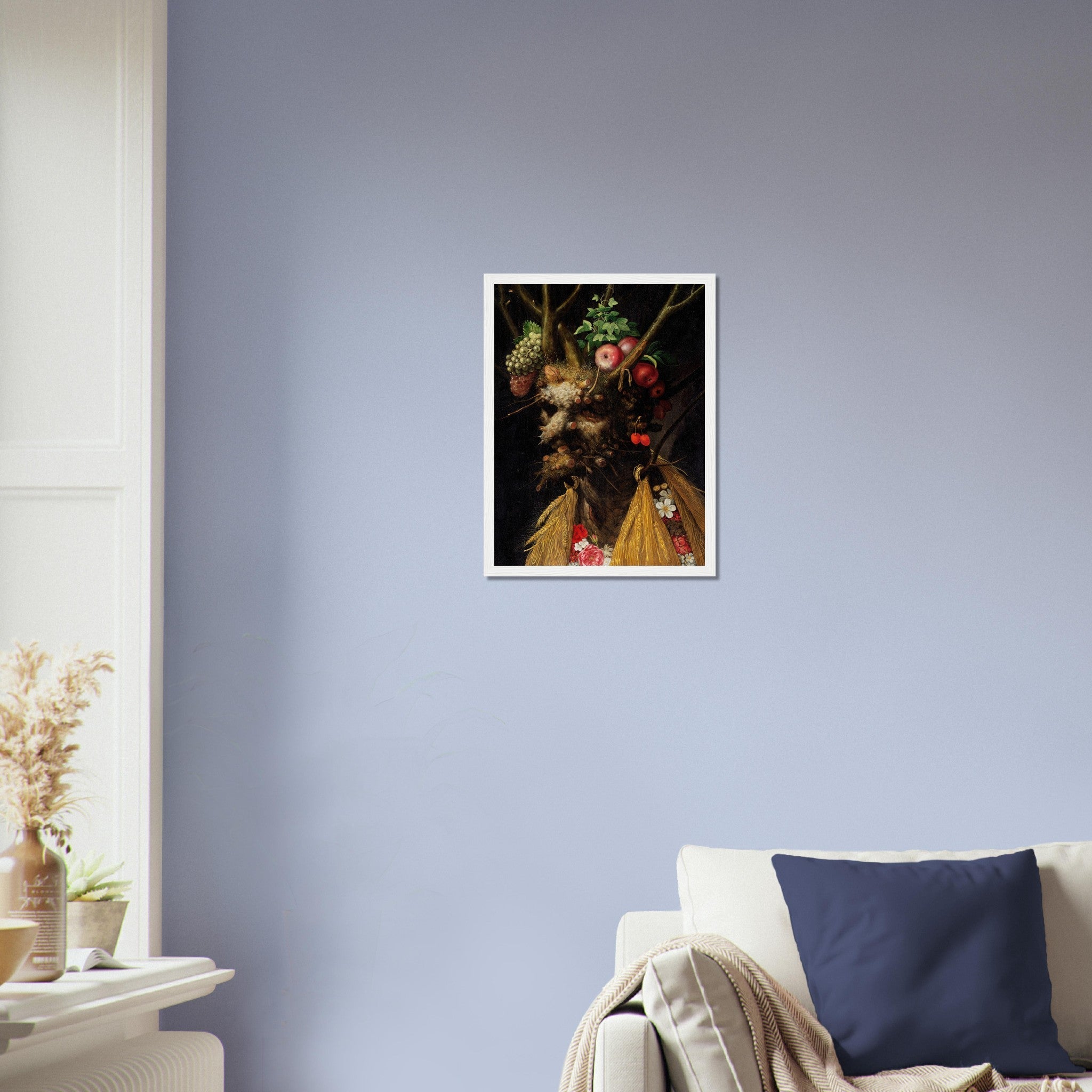 Four Seasons In One Head Framed Print - Giuseppe Arcimboldo Framed - WallArtPrints4U