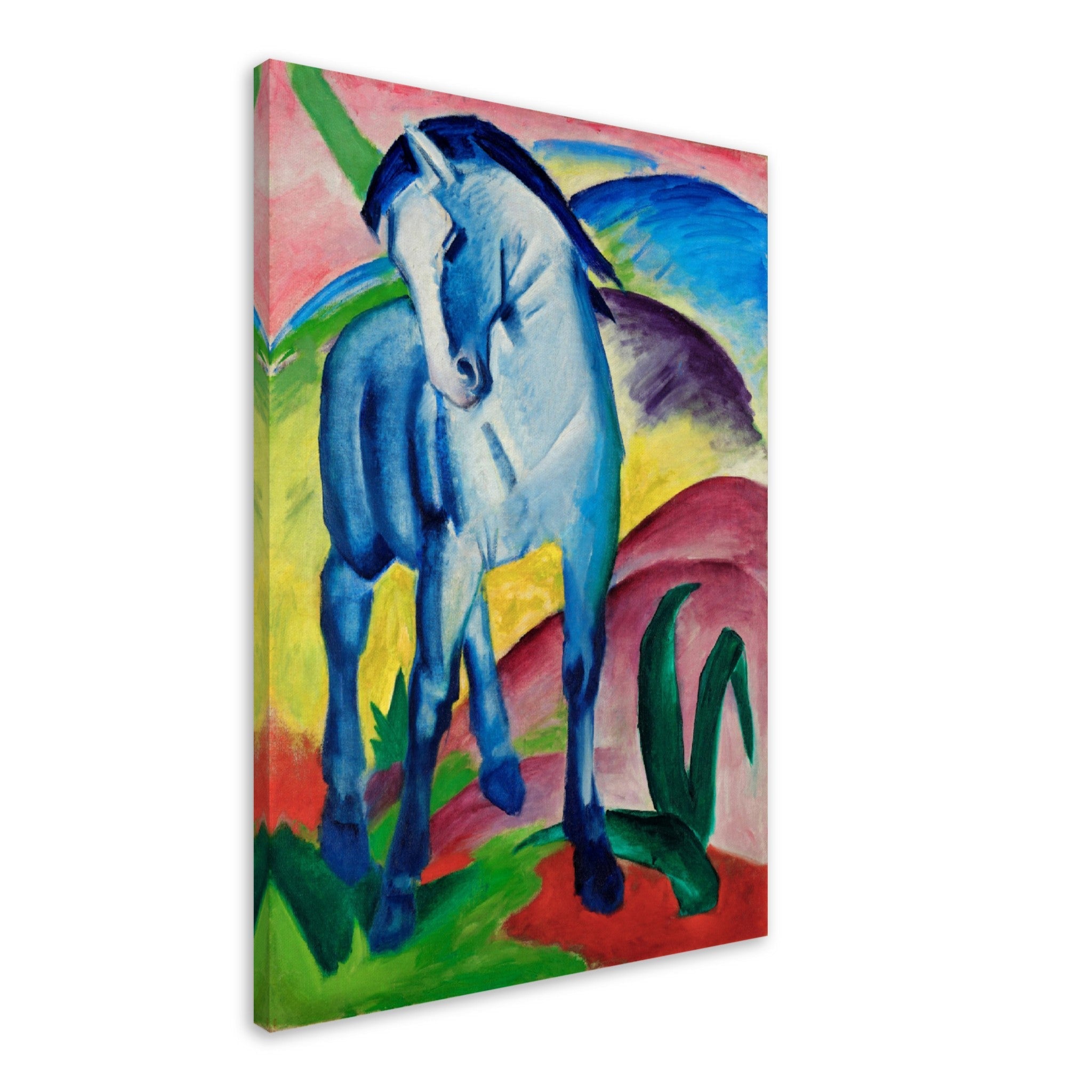 Franz Marc The Blue Horse Canvas Print Franz Marc Canvas Print Canvas 1911 - WallArtPrints4U