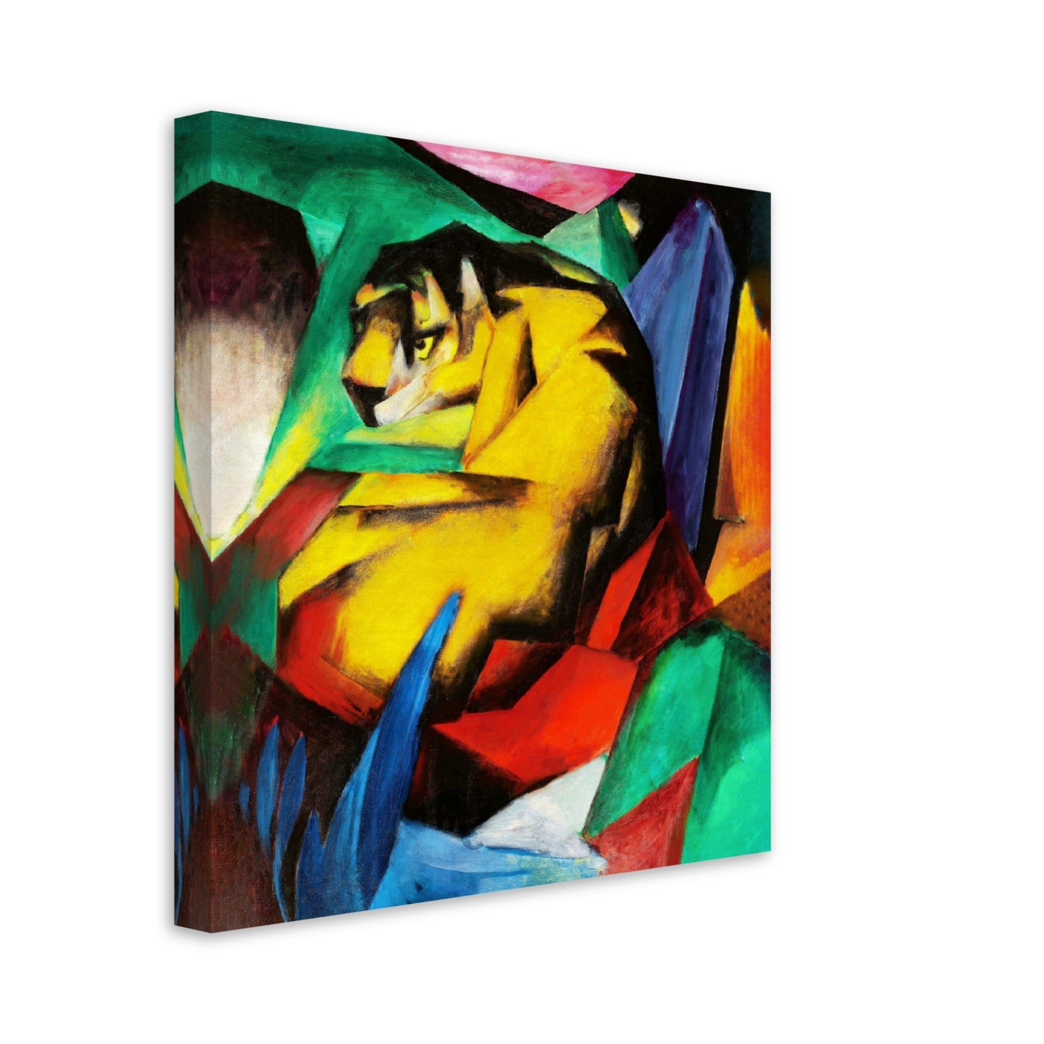 Franz Marc The Tiger Canvas Print Franz Marc Canvas Print Canvas 1912 - WallArtPrints4U