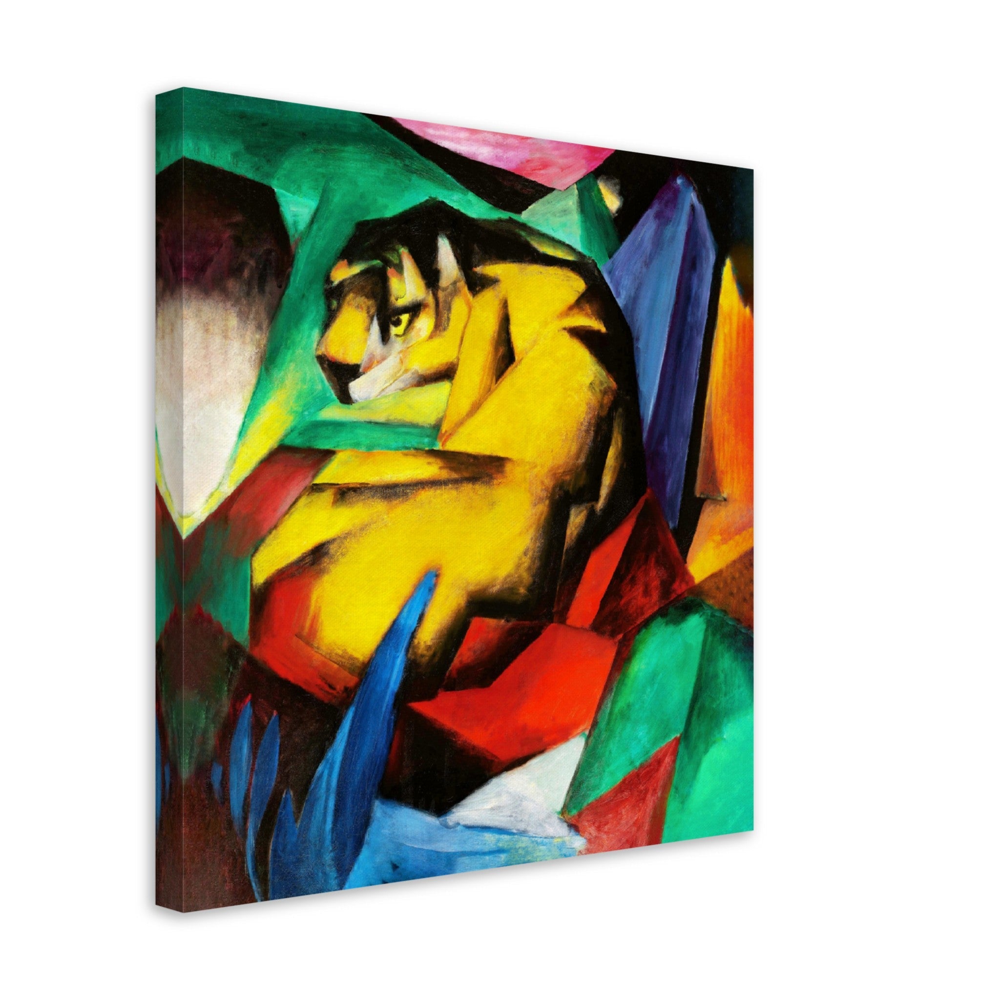 Franz Marc The Tiger Canvas Print Franz Marc Canvas Print Canvas 1912 - WallArtPrints4U