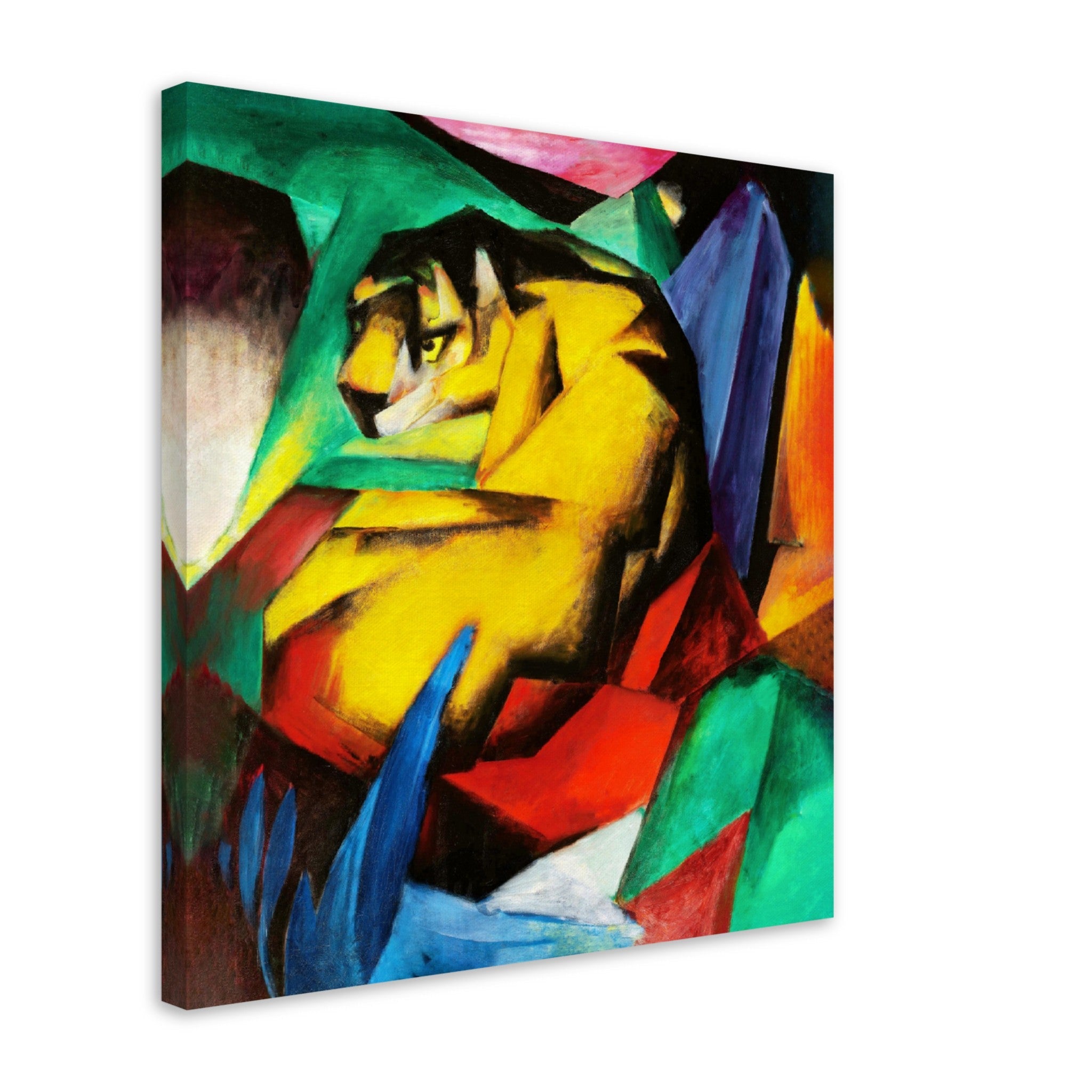 Franz Marc The Tiger Canvas Print Franz Marc Canvas Print Canvas 1912 - WallArtPrints4U