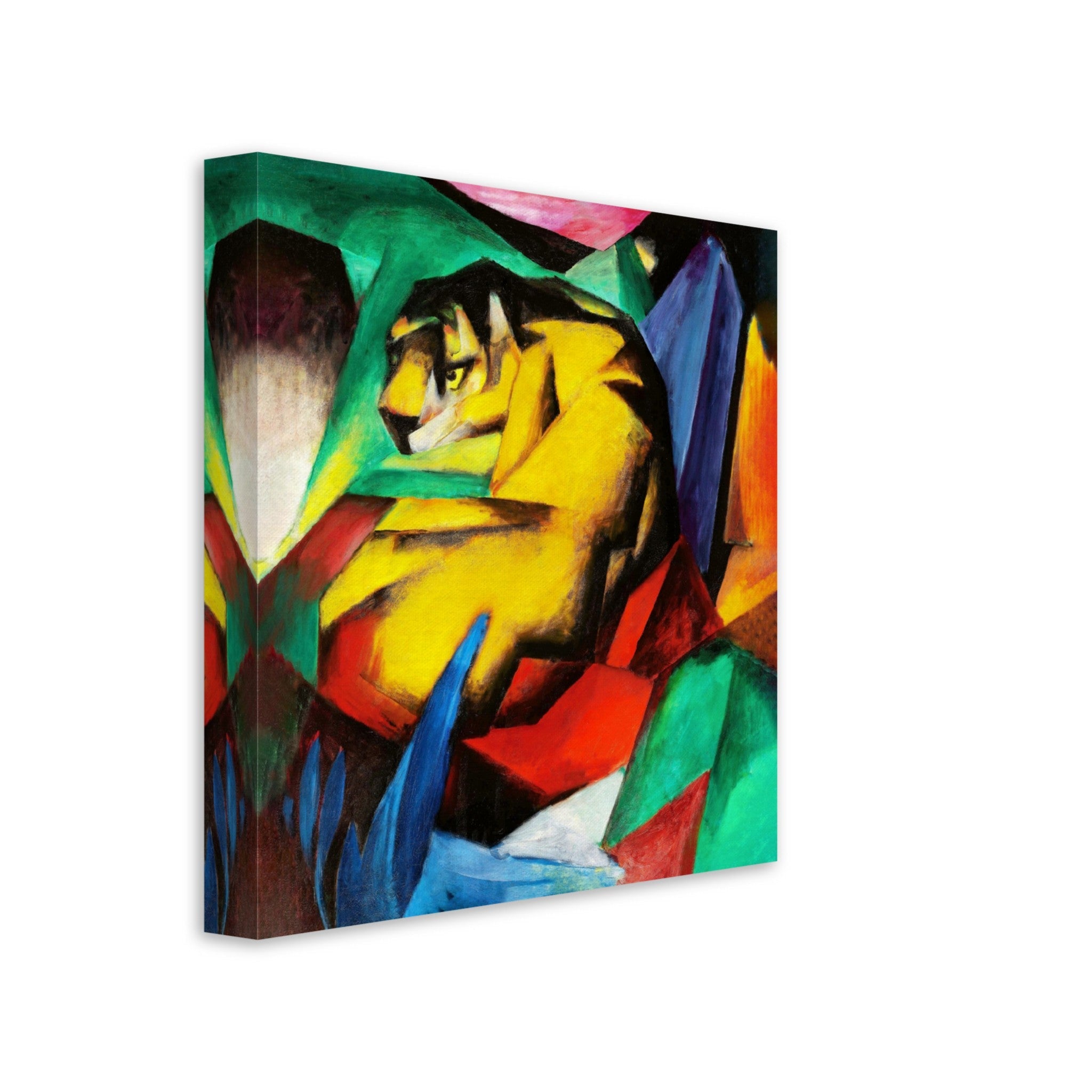 Franz Marc The Tiger Canvas Print Franz Marc Canvas Print Canvas 1912 - WallArtPrints4U