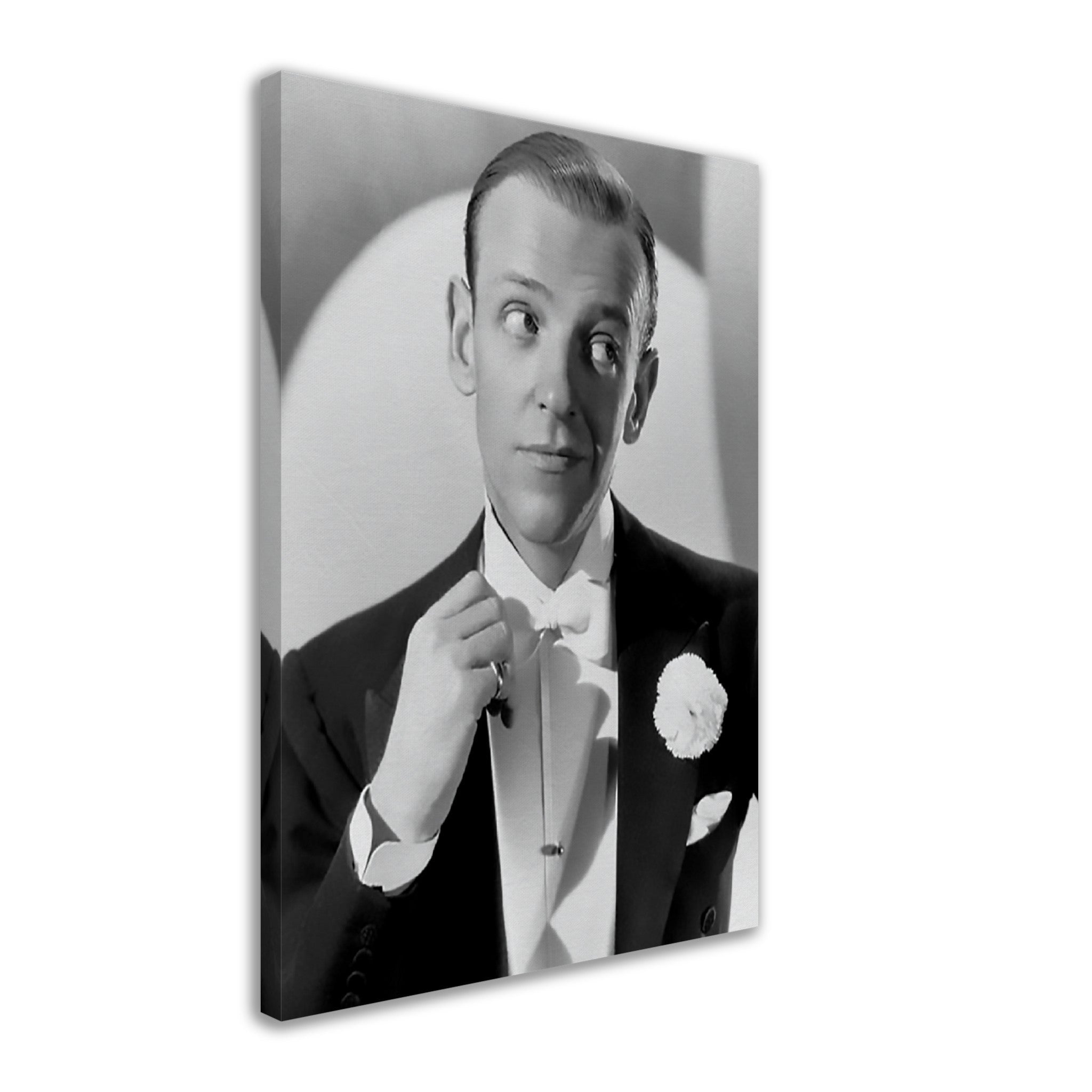 Fred Astaire Canvas, America Dancer, Singer, Vintage Photo, Fred Astaire Canvas Print, Silver Screen Star - WallArtPrints4U