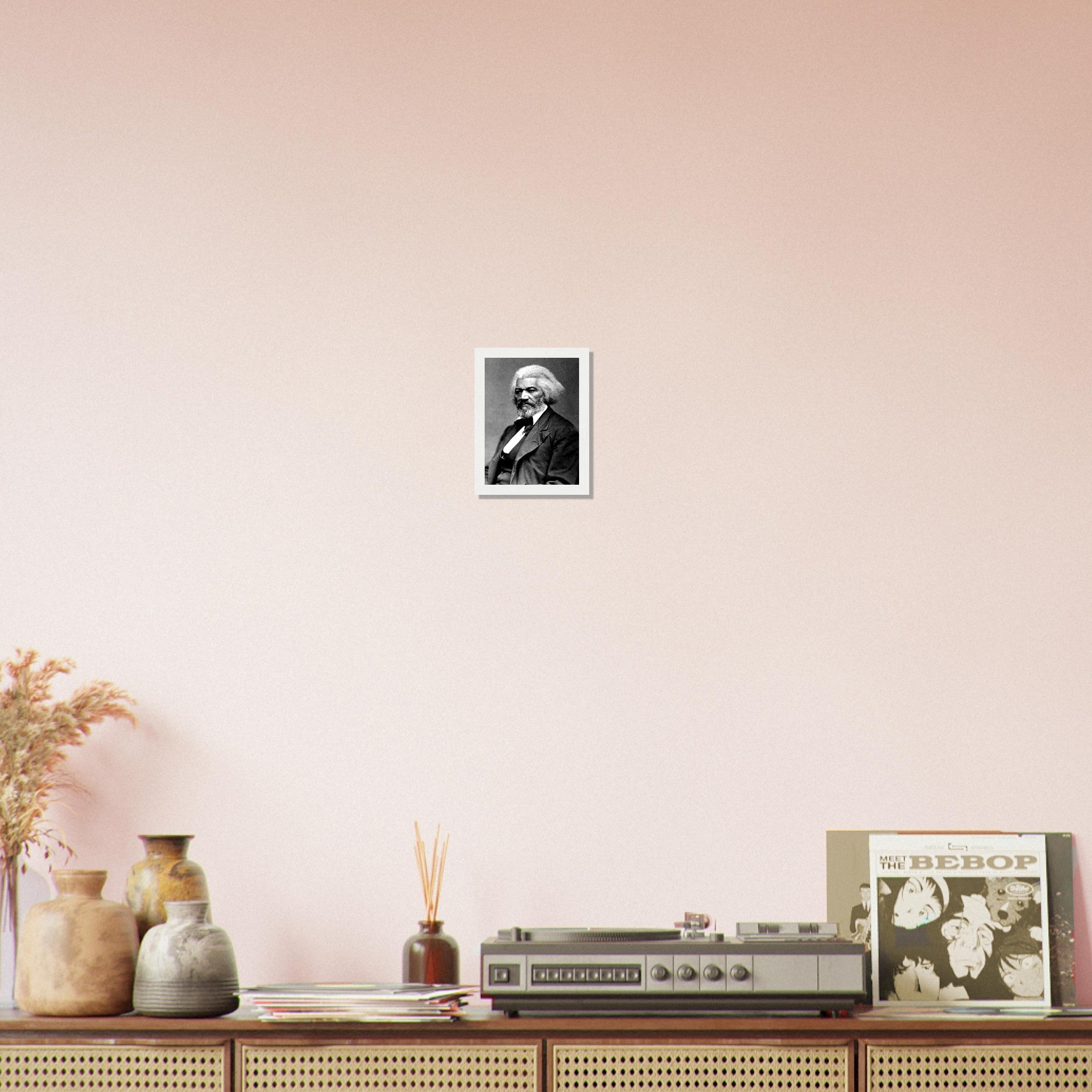 Frederick Douglass Framed, Abolitionist From 1879, Vintage Photo Portrait - Frederick Douglass Framed Print - WallArtPrints4U