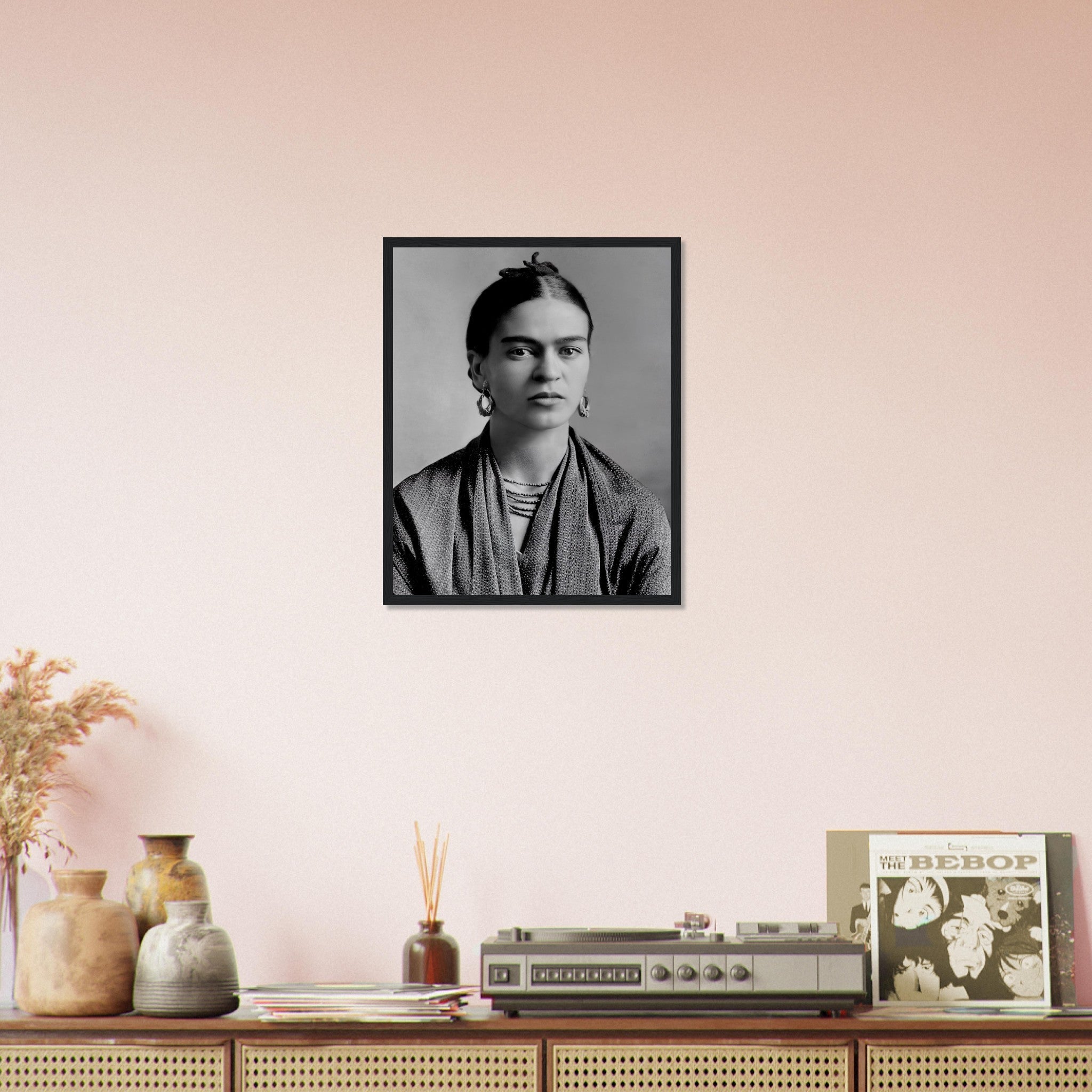 Frida Kahlo Framed, Vintage Photo Portrait - Frida Kahlo Framed Print - WallArtPrints4U