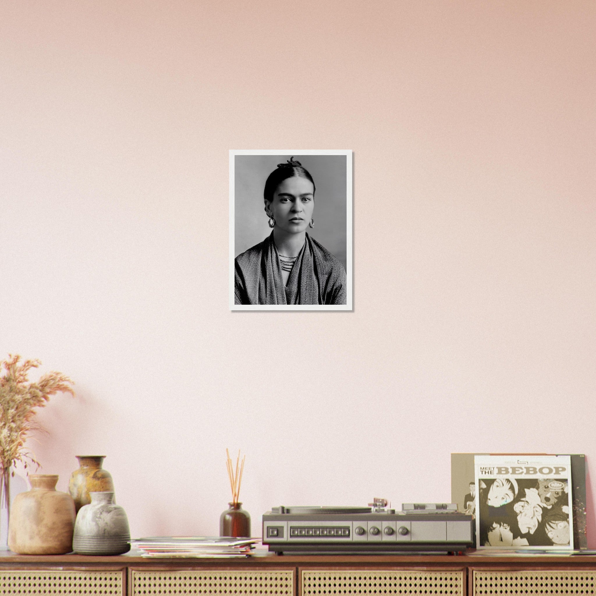 Frida Kahlo Framed, Vintage Photo Portrait - Frida Kahlo Framed Print - WallArtPrints4U