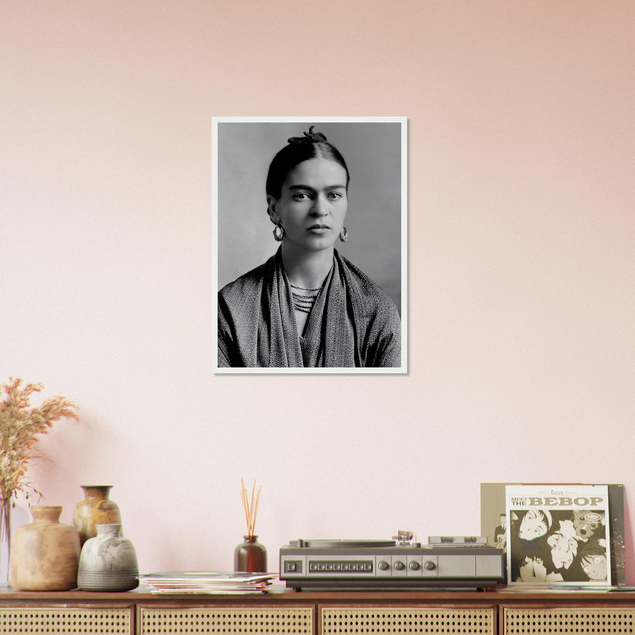 Frida Kahlo Framed, Vintage Photo Portrait - Frida Kahlo Framed Print - WallArtPrints4U