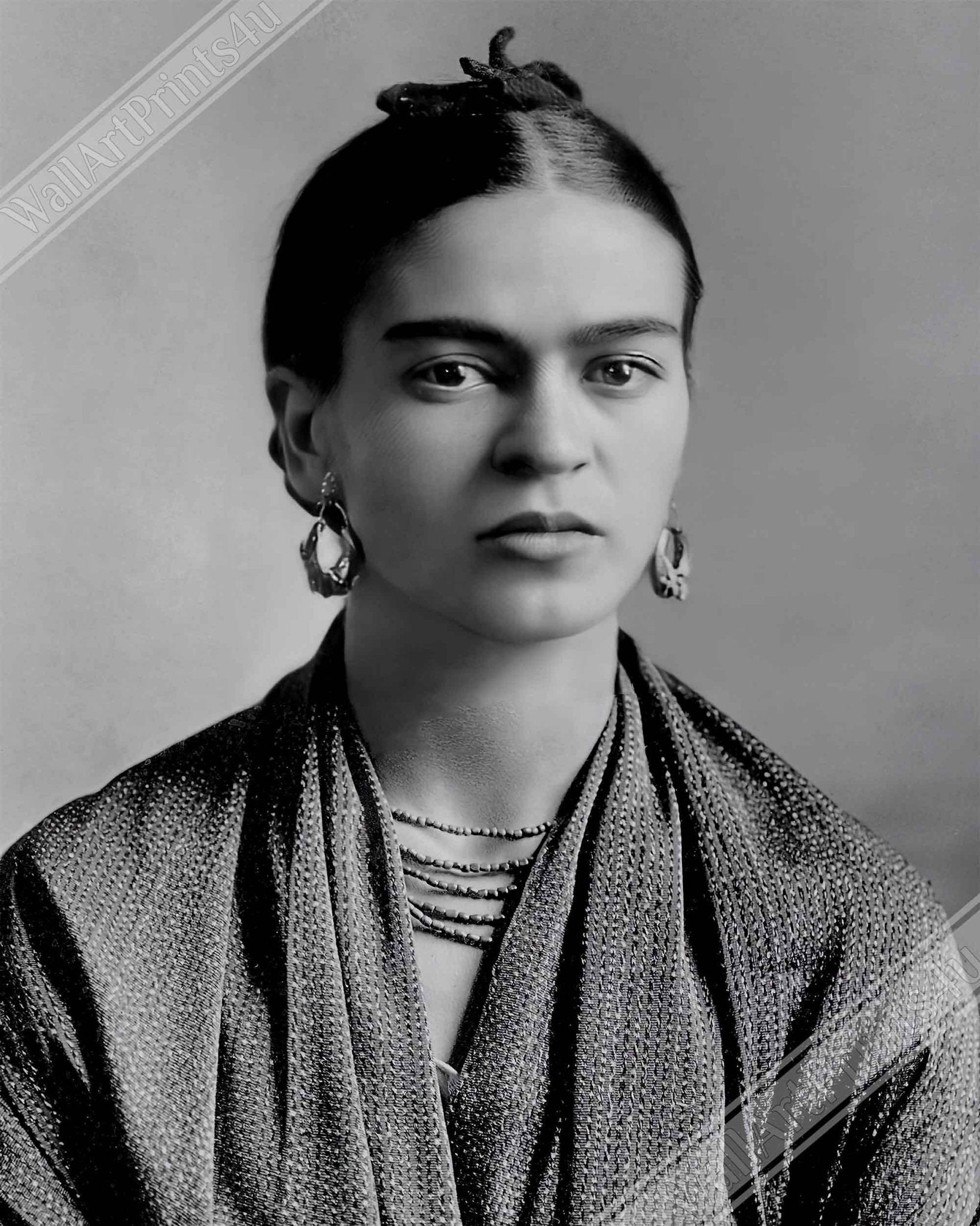 Frida Kahlo Framed, Vintage Photo Portrait - Frida Kahlo Framed Print - WallArtPrints4U