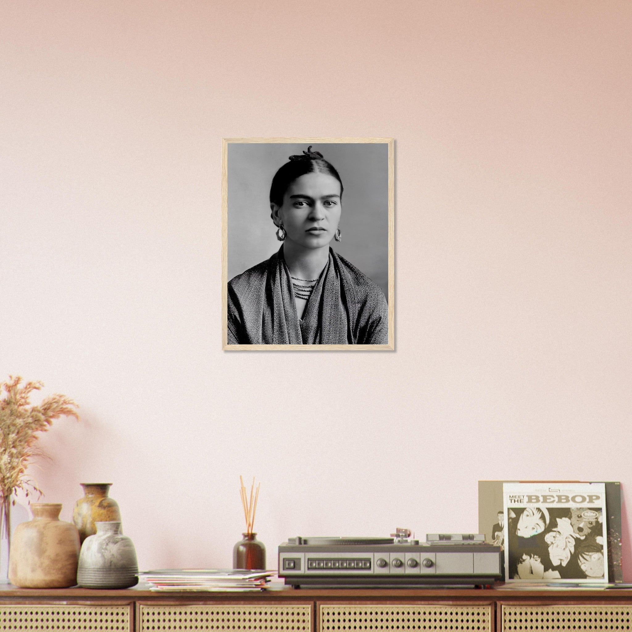 Frida Kahlo Framed, Vintage Photo Portrait - Frida Kahlo Framed Print - WallArtPrints4U