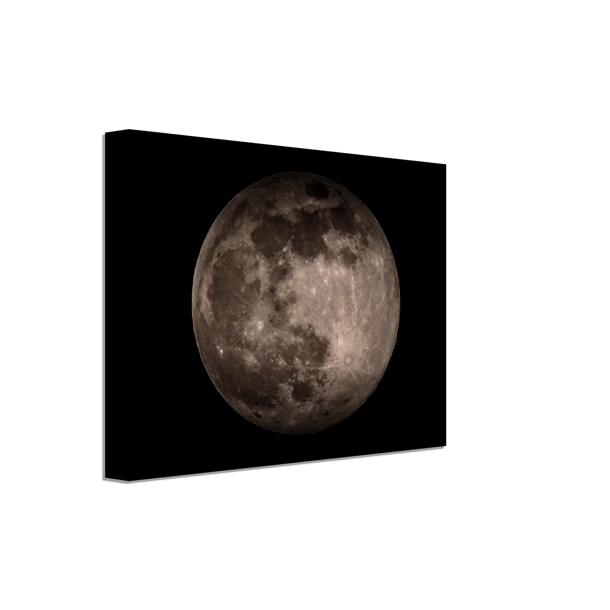 Full Moon Canvas, Lunar Artwork, Full Moon Canvas Print - WallArtPrints4U