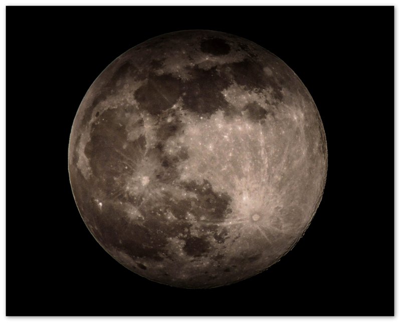 Full Moon Poster, Lunar Artwork, Full Moon Print - WallArtPrints4U