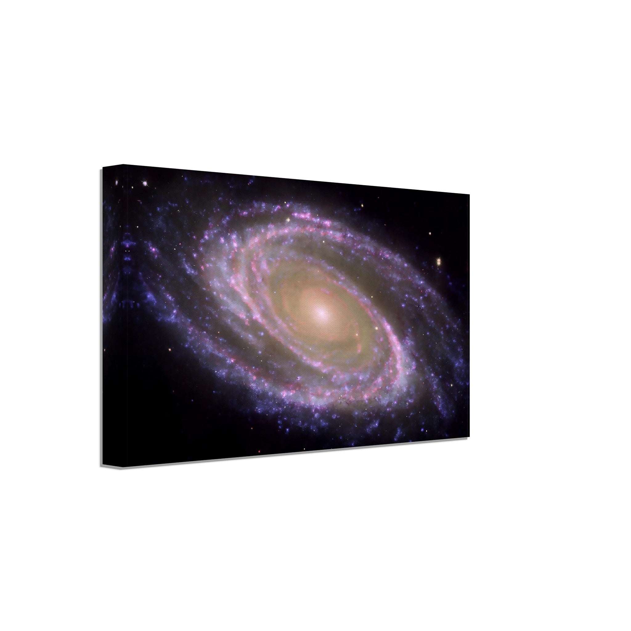 Galaxy Canvas, Galaxy Wall Art, Brightest Galaxy Ursa Major Constellation Hubble Telescope - WallArtPrints4U