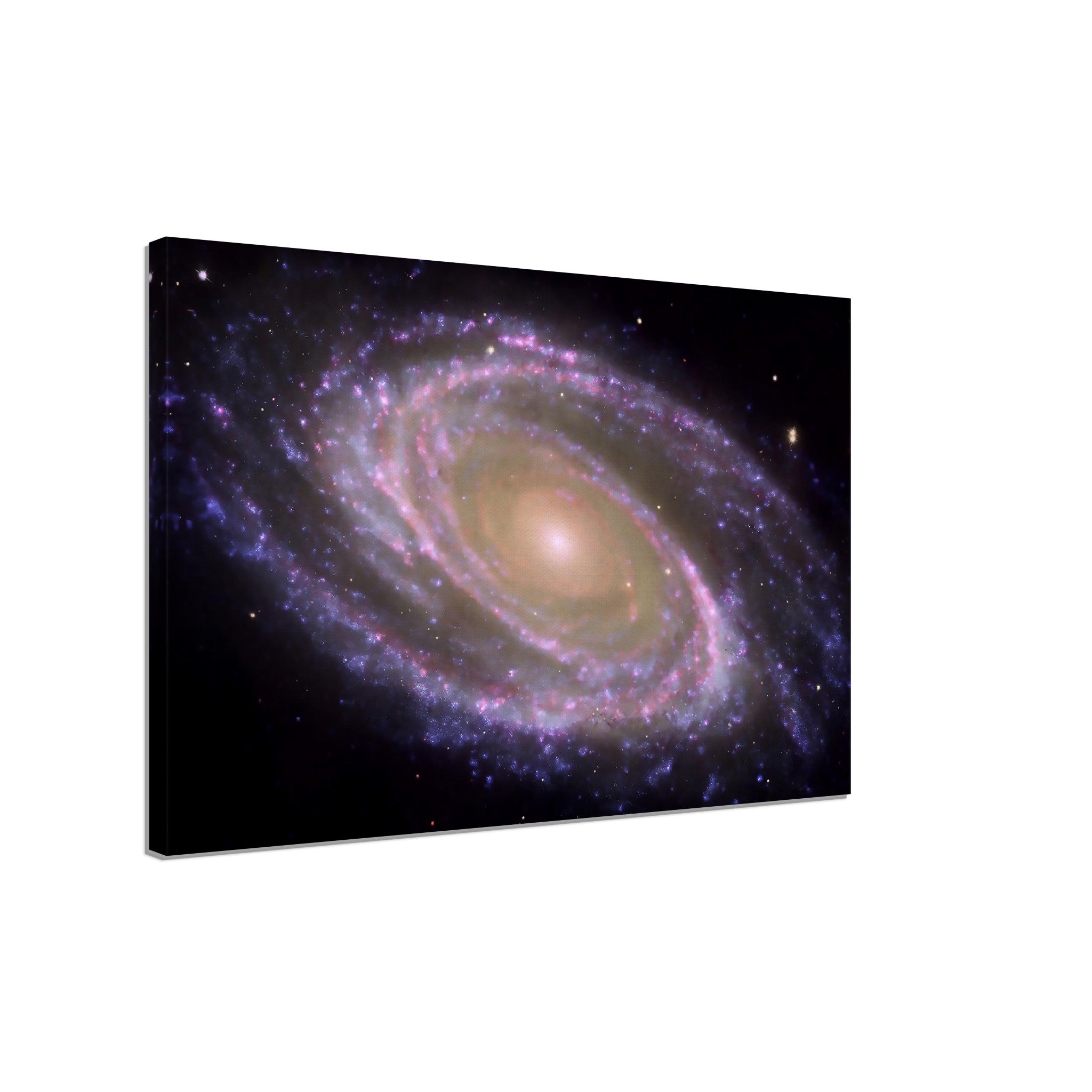 Galaxy Canvas, Galaxy Wall Art, Brightest Galaxy Ursa Major Constellation Hubble Telescope - WallArtPrints4U