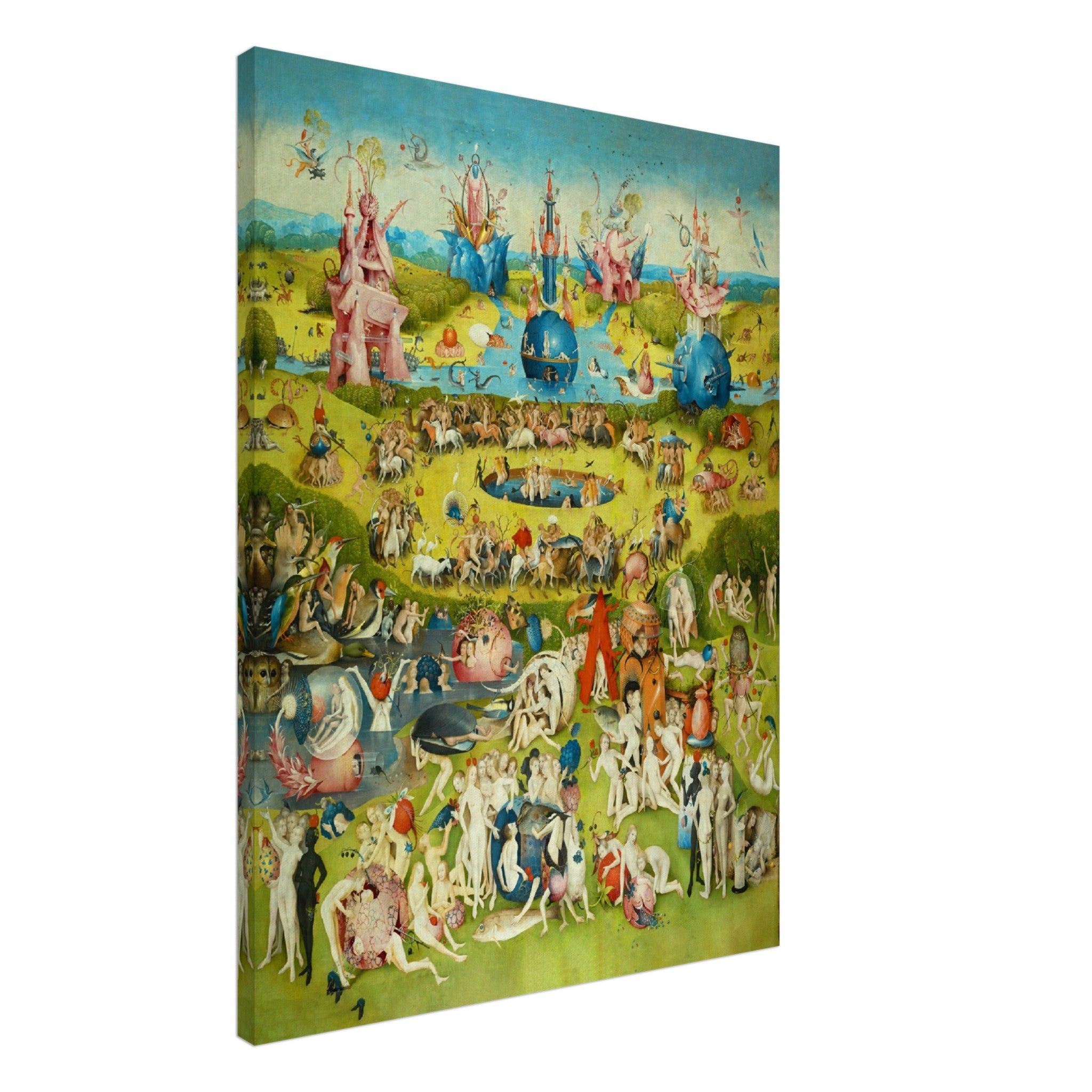 Garden Of Earthly Delights Canvas, Heironymous Borsh Canvas Late 15th Century - WallArtPrints4U