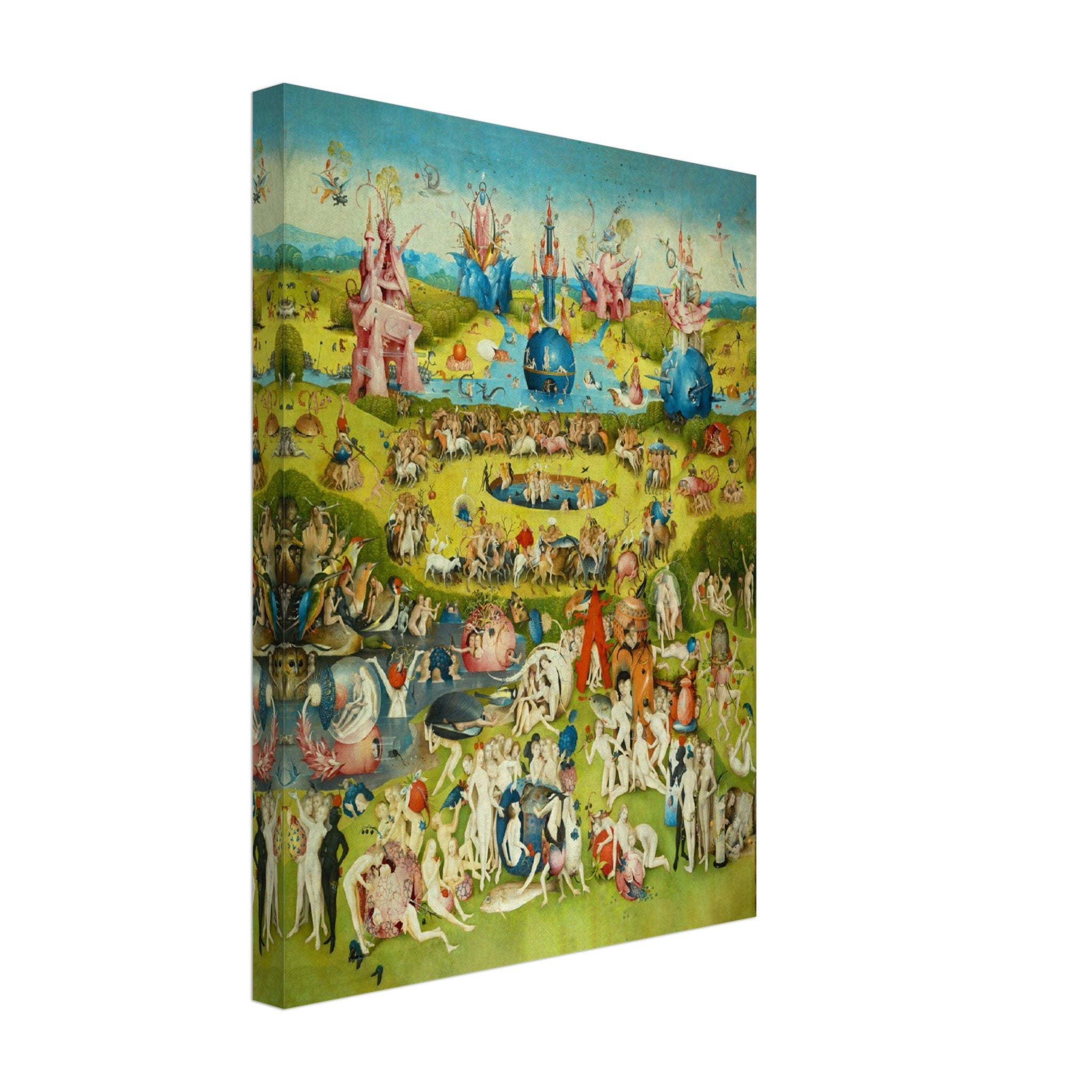 Garden Of Earthly Delights Canvas, Heironymous Borsh Canvas Late 15th Century - WallArtPrints4U