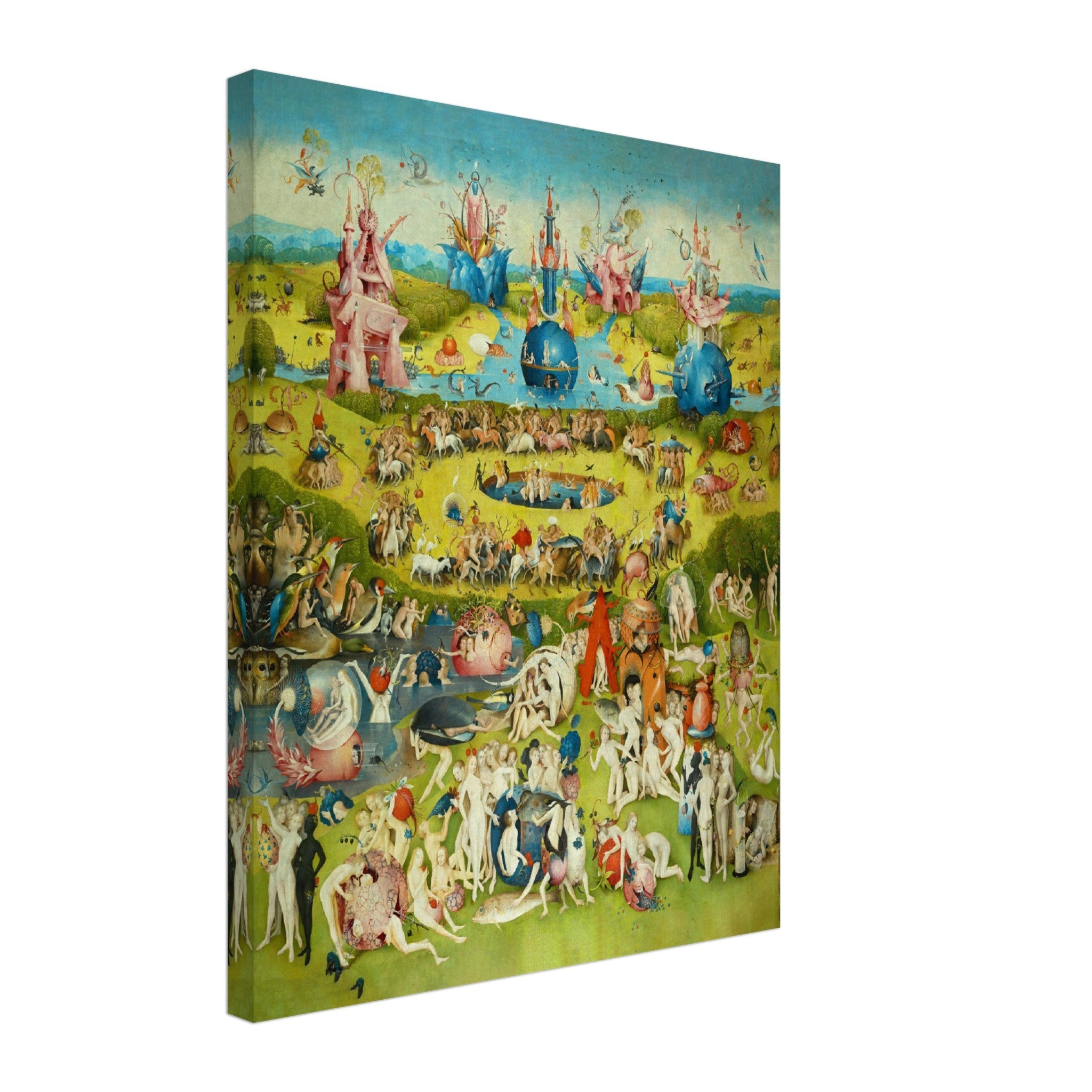 Garden Of Earthly Delights Canvas, Heironymous Borsh Canvas Late 15th Century - WallArtPrints4U