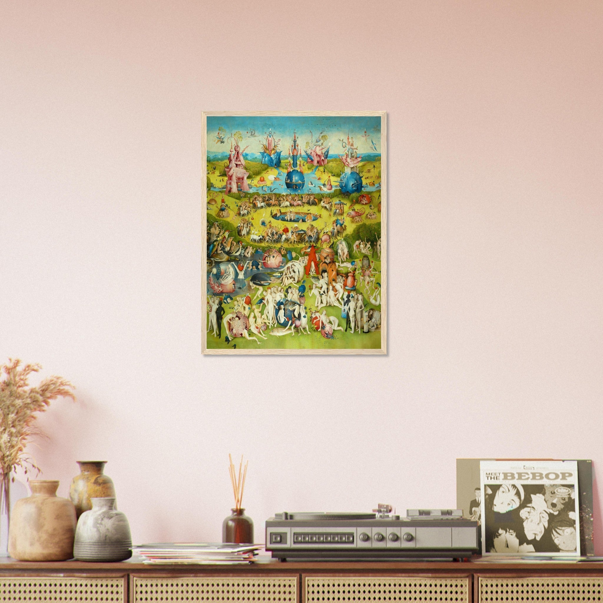 Garden Of Earthly Delights Framed, Heironymous Borsh Framed Late 15th Century - WallArtPrints4U