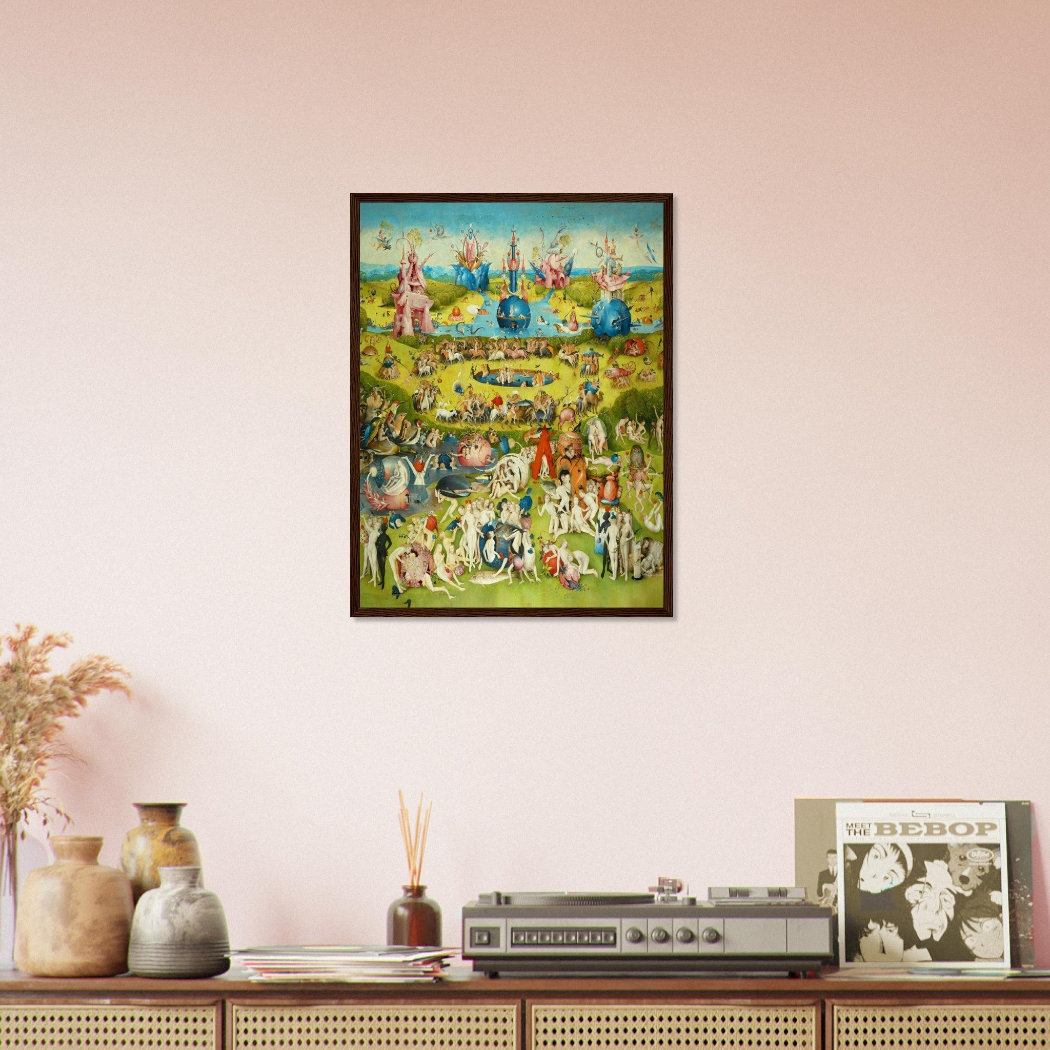 Garden Of Earthly Delights Framed, Heironymous Borsh Framed Late 15th Century - WallArtPrints4U