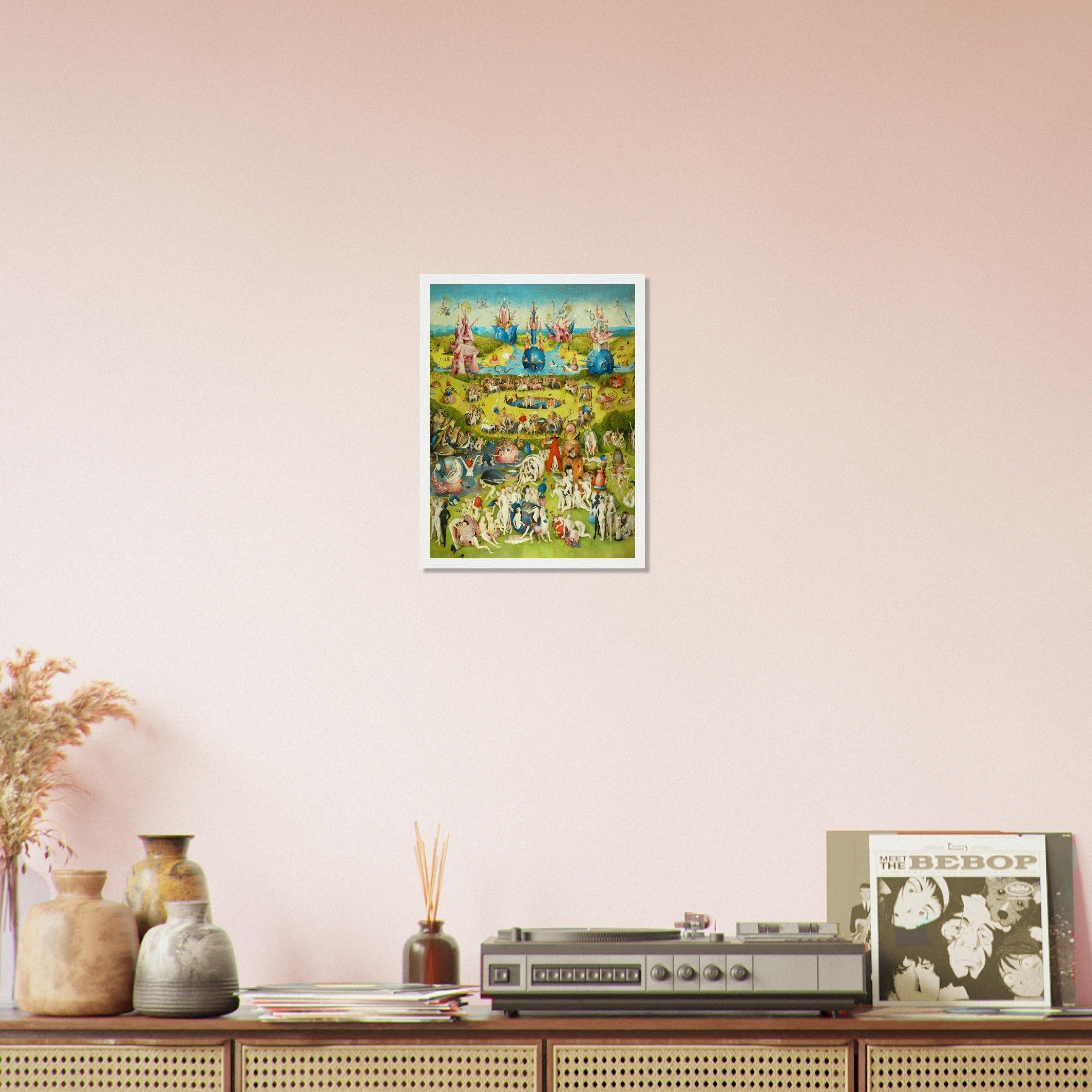 Garden Of Earthly Delights Framed, Heironymous Borsh Framed Late 15th Century - WallArtPrints4U