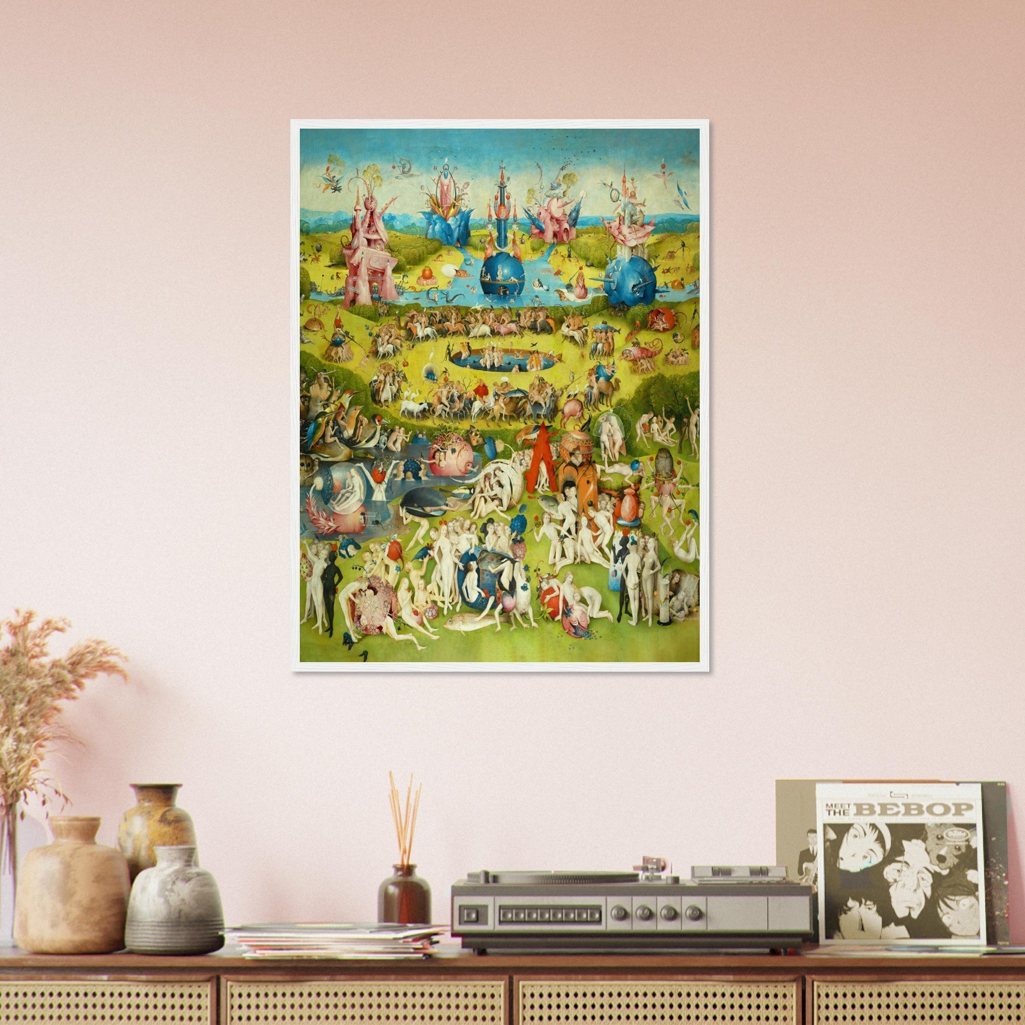 Garden Of Earthly Delights Framed, Heironymous Borsh Framed Late 15th Century - WallArtPrints4U