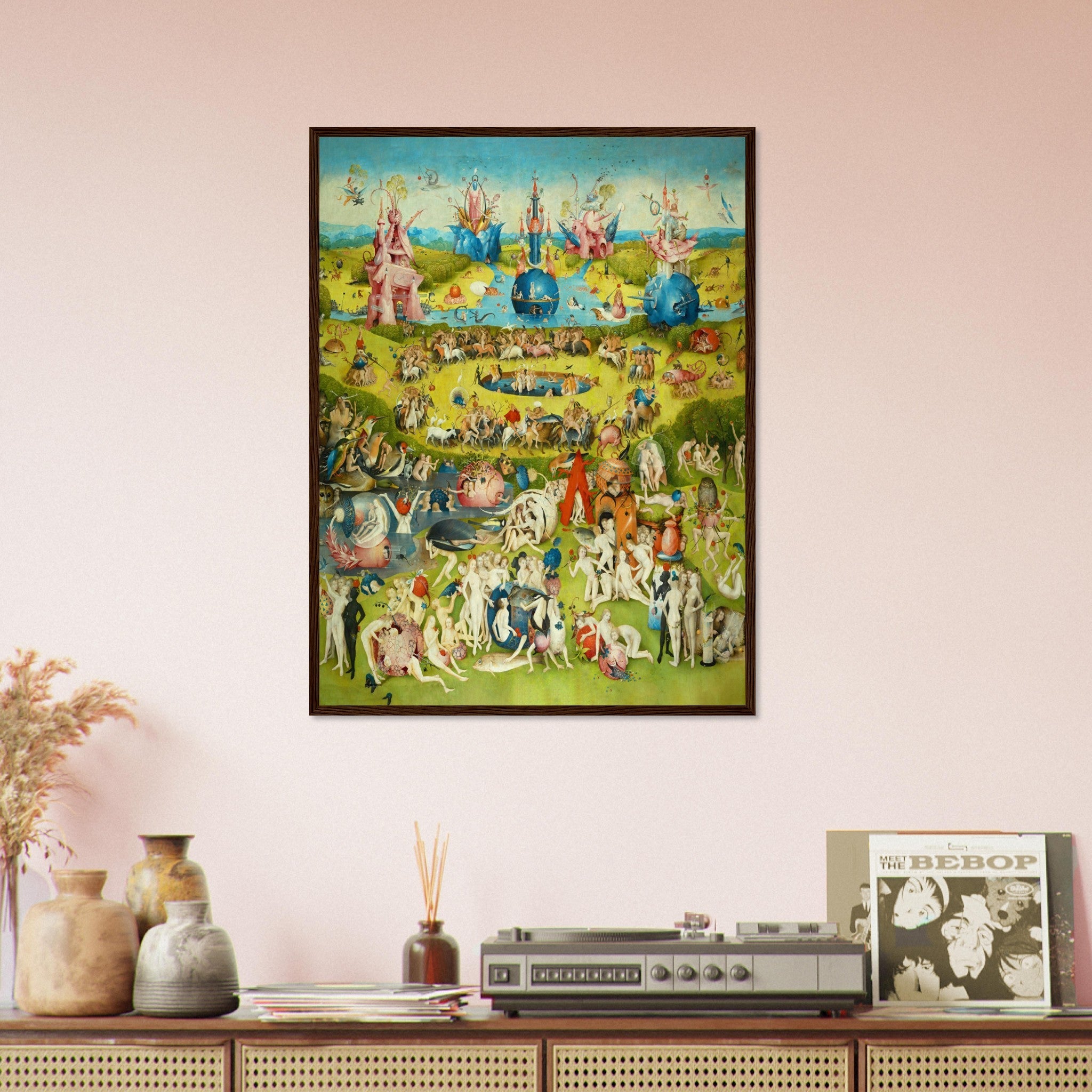 Garden Of Earthly Delights Framed, Heironymous Borsh Framed Late 15th Century - WallArtPrints4U